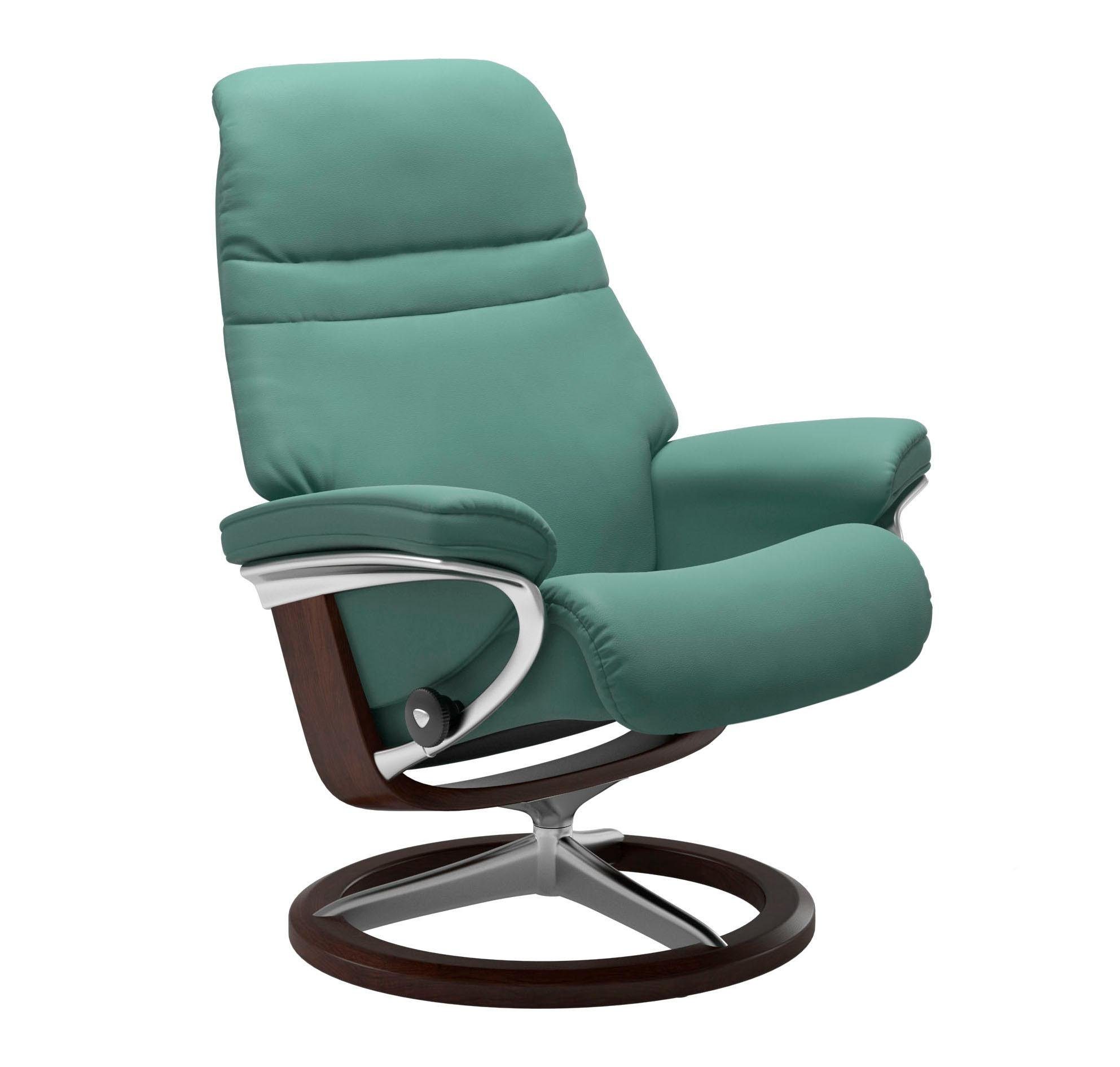 Thumbnail - Stressless Relaxsessel "Sunrise" mit Signature Base, Größe S, Gestell Braun