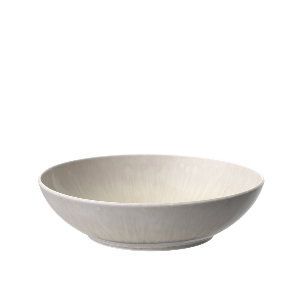 Schale "Präsentationsschale Perlemor Sand ø 26,1 cm beige", B/H/L: 26,1cm, beige, LIKE. BY VILLEROY & BOCH, Schüsseln