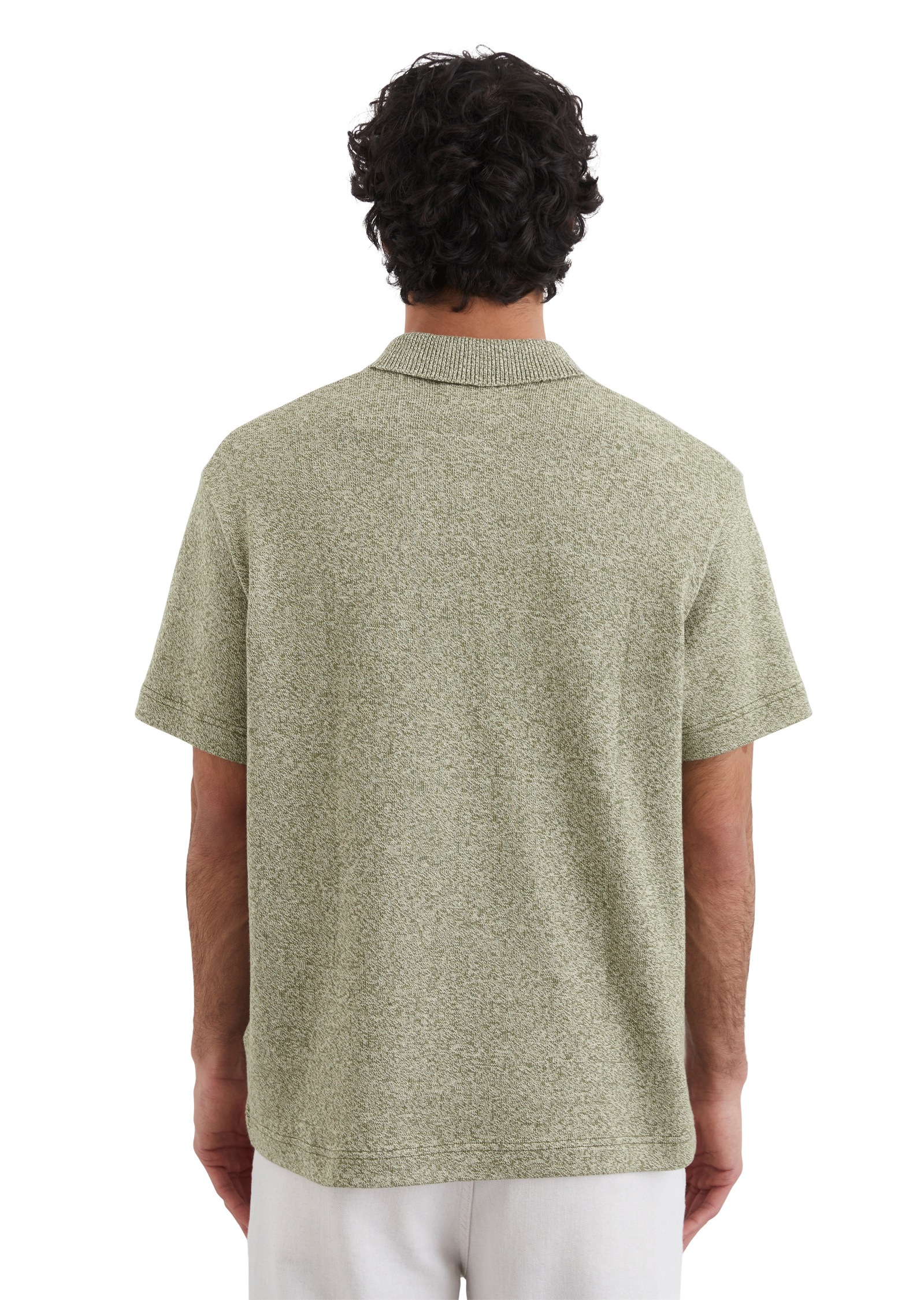 Marc O'Polo Poloshirt »aus garngefärbtem Mouliné-Garn«