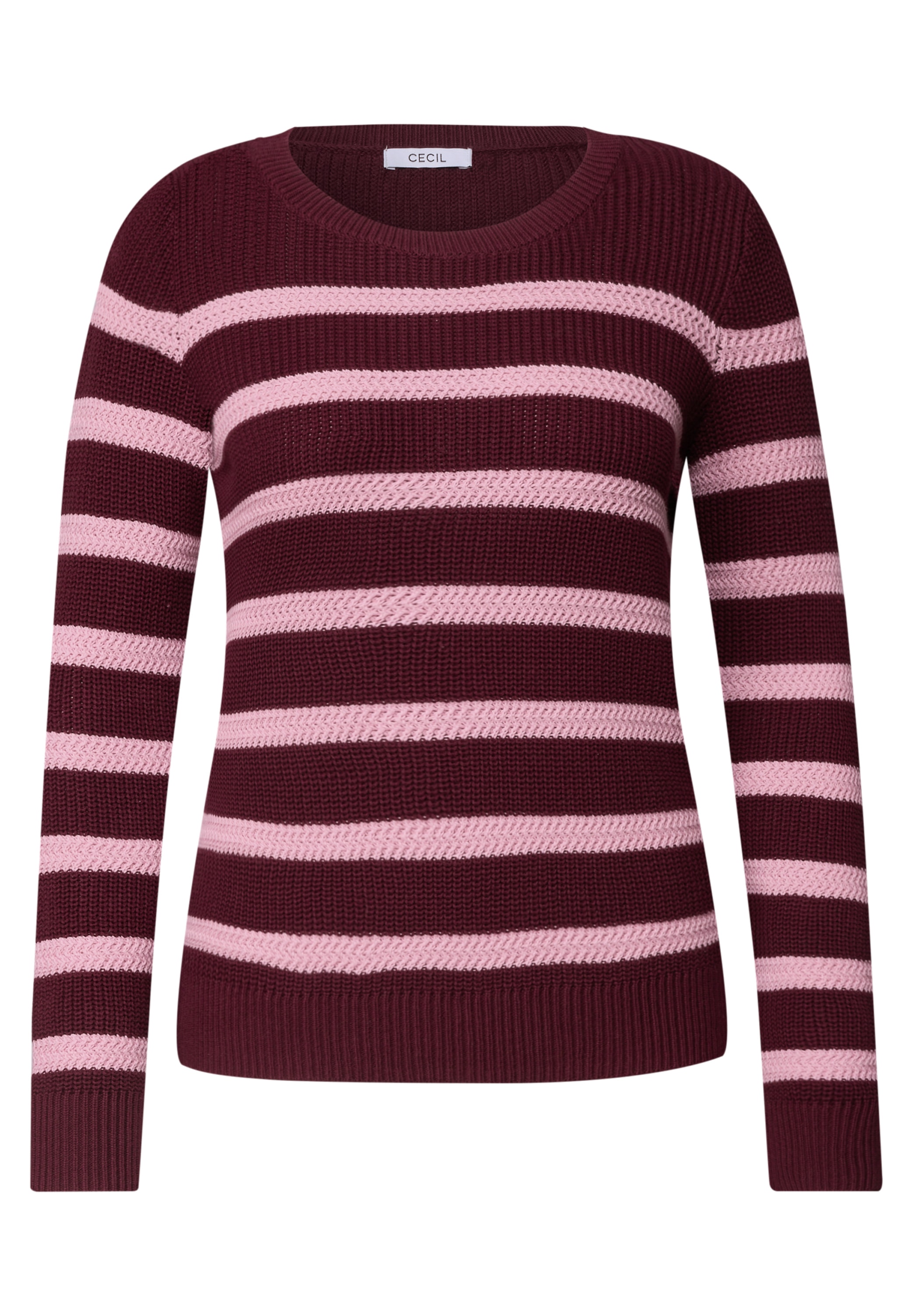 Cecil Strickpullover mit Rundhals und Streifen 59,99 €