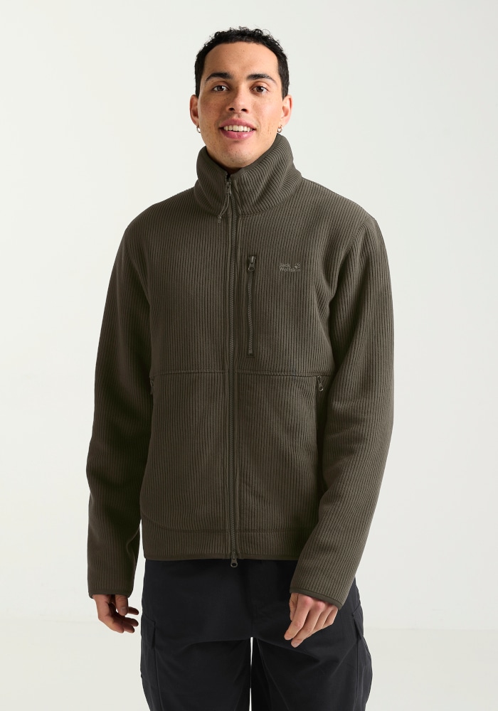 Jack Wolfskin Fleecejacke "LAKE RIDGE JKT M" Fleecejacke, weich, wärmend
