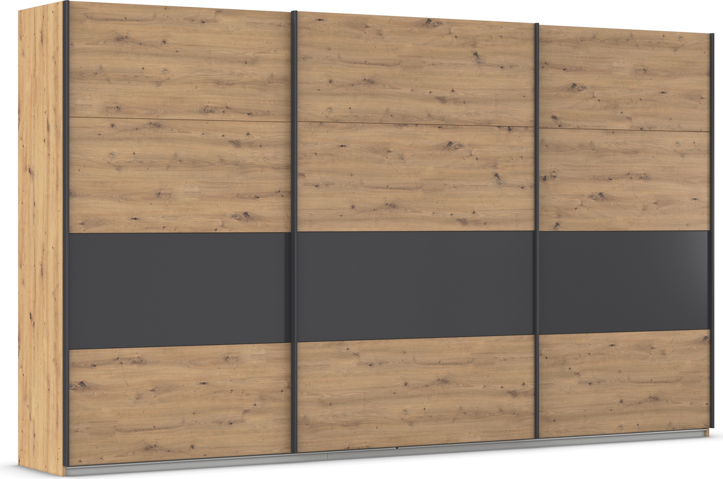 OTTO home Kleiderschrank "Mehrzweckschrank Aktenschrank Möbel Mietswohnung Schlafzimmer CORTONA" Breiten 203/271/315/360 cm, Höhen 210/229 cm, inkl. Inneneinteilung, 2 Stoffboxen extra Einlegeböden MADE IN GERMANY