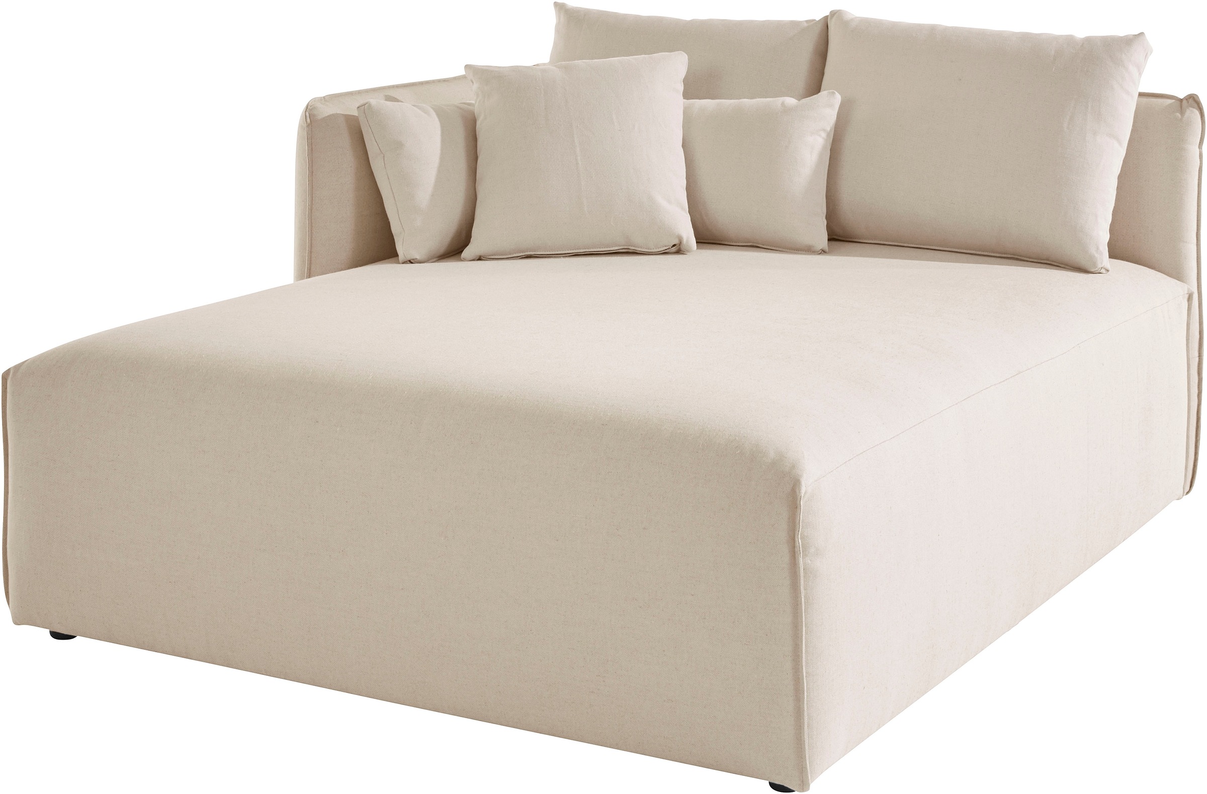 andas Ottomane »Nöre«, Lounge-Modul - zum eigenen Zusammenstellen, Breite 138cm, Tiefe 168cm
