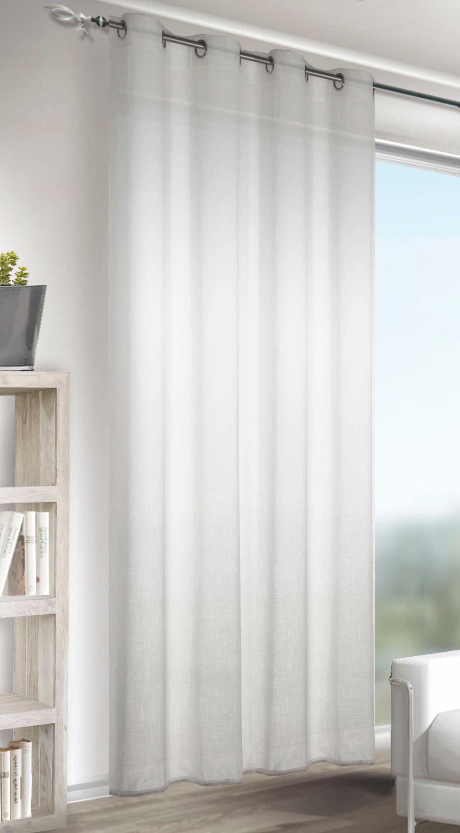 HOMING Gardine "Alex" Ösen 1 Stk. tlg. Fertigschal günstig online kaufen