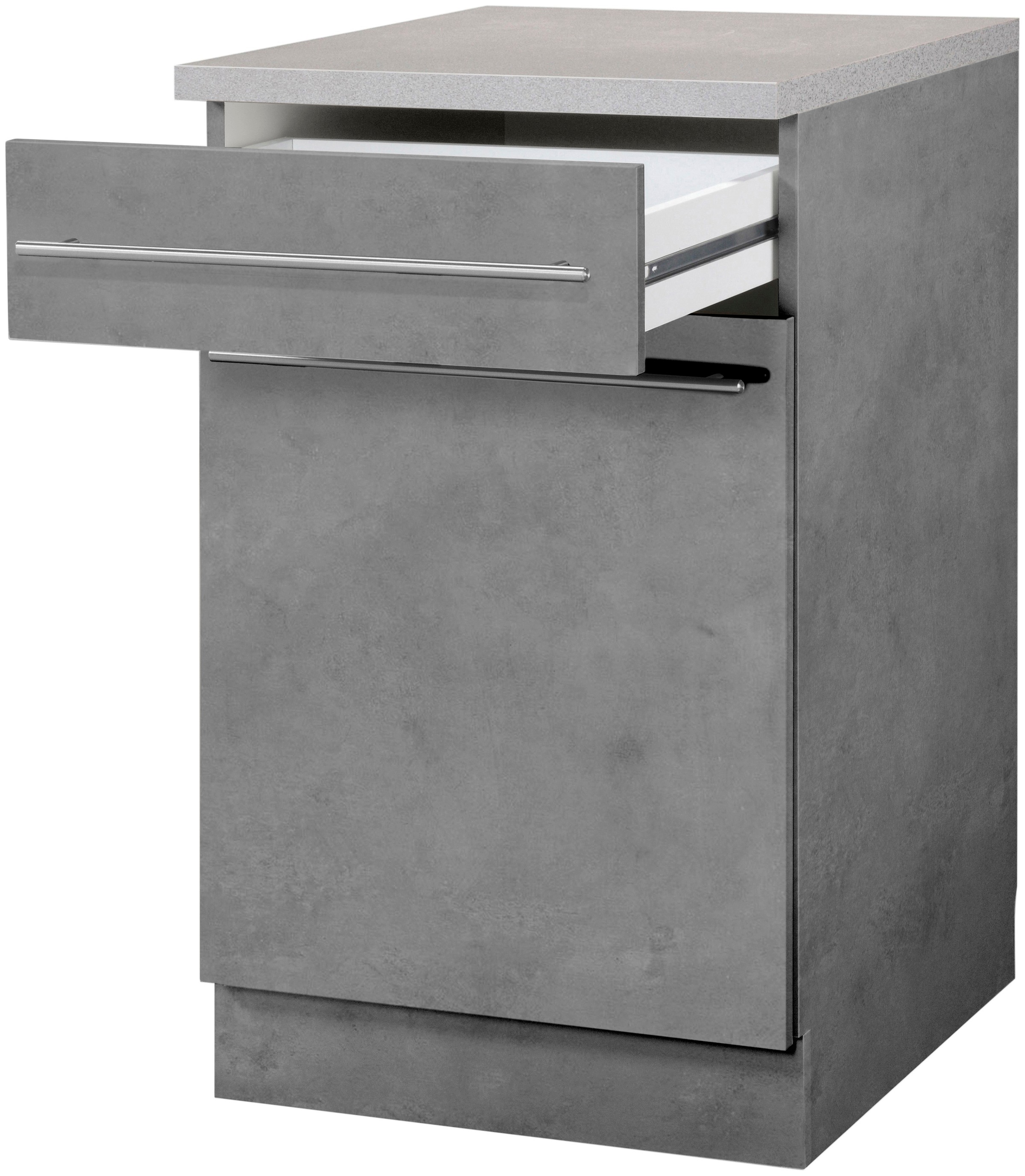 wiho Küchen Unterschrank »Chicago«, 50 cm breit, 1 Schubkasten und 1 Tür