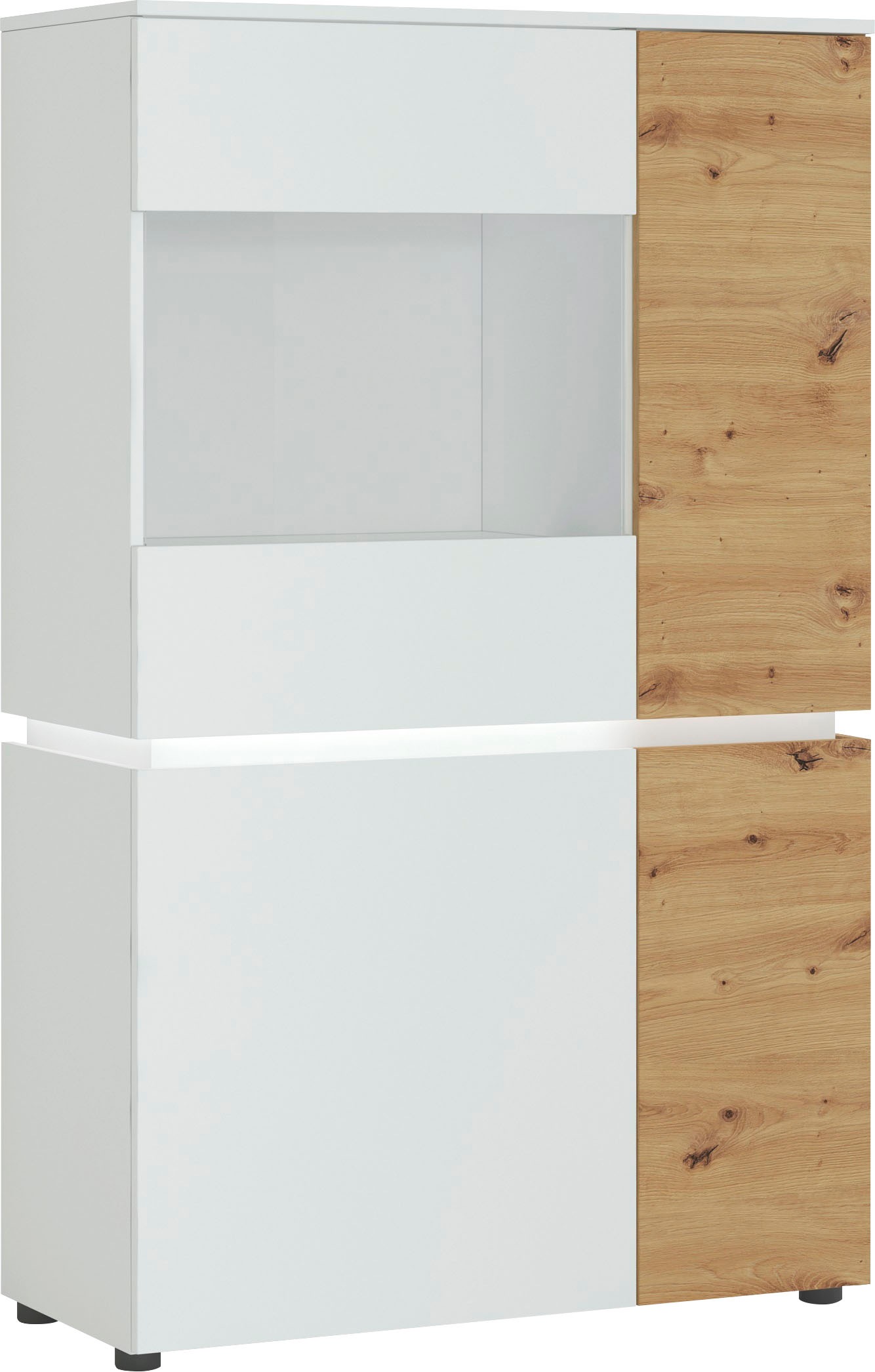 Thumbnail - Home affaire Vitrine "Luci" Höhe 146 cm