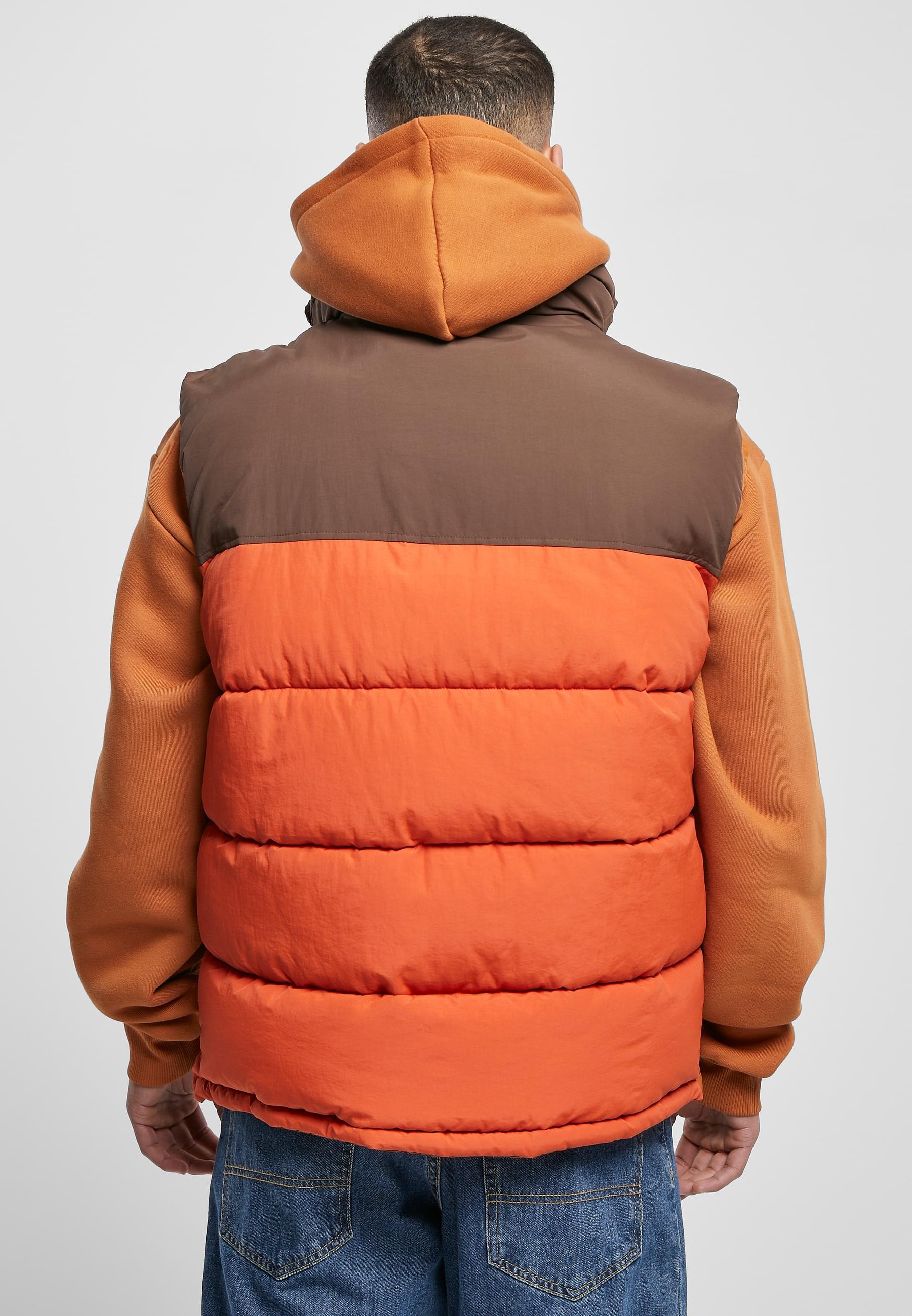 Karl Kani Steppweste »Karl Kani Herren KM224-020-1 KK OG Block Puffer Vest«, (1 tlg.)