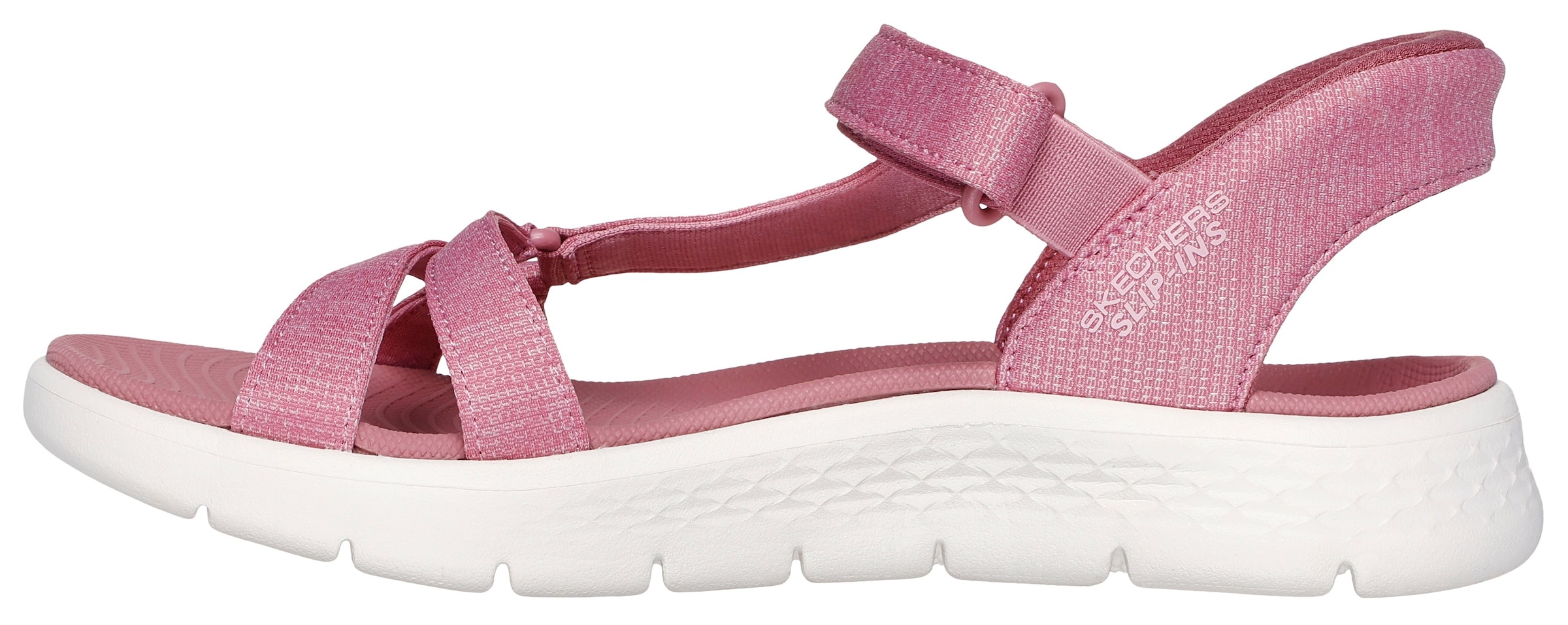 Skechers Sandale »GO WALK FLEX SANDAL-ILLUMINATE«, Sandalette, Trekking Sandale mit Gogo Mat Fußbett