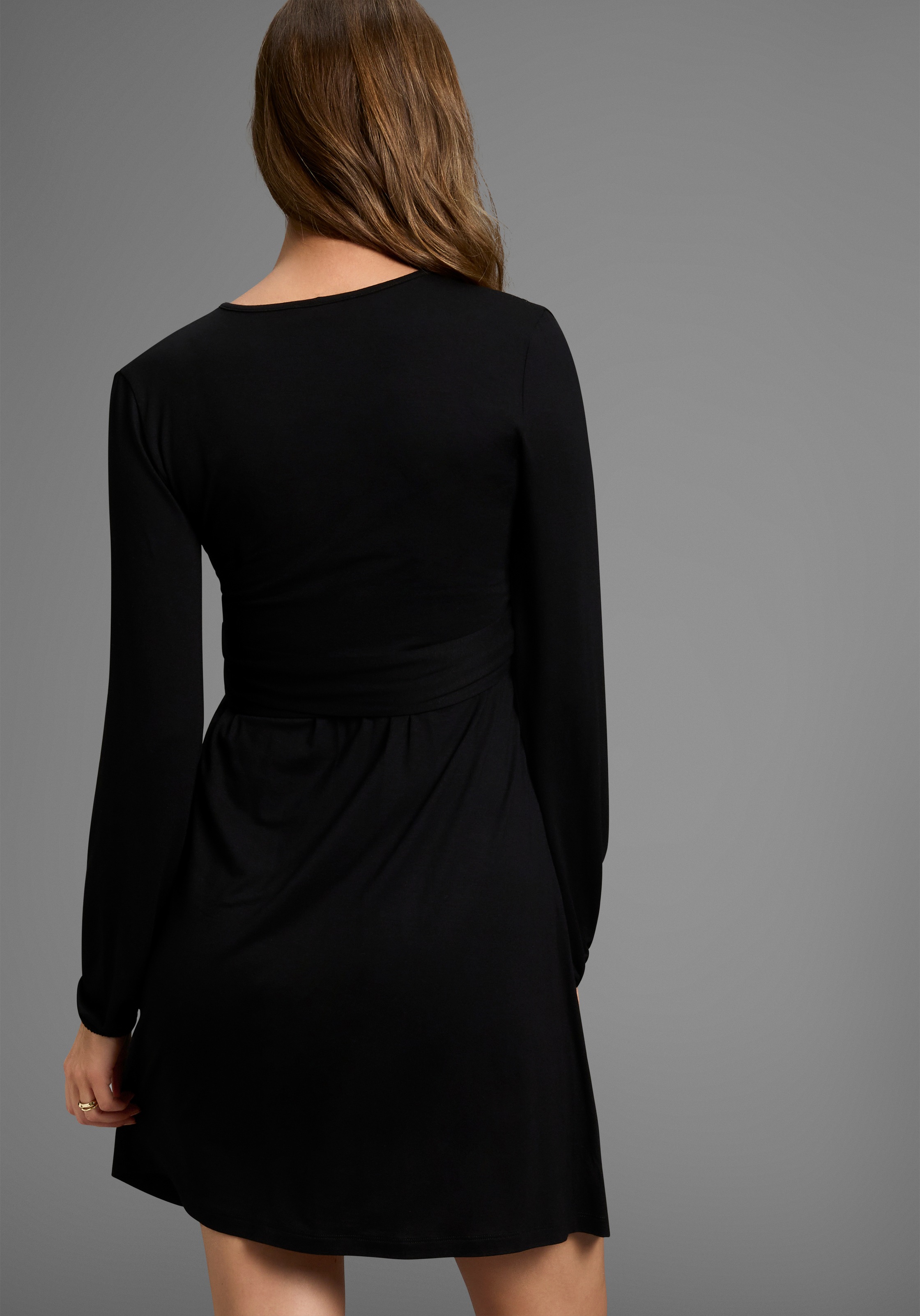 Neun Monate Umstandskleid "Wickel-Kleid mit pratischer Ausschnittlösung", U günstig online kaufen