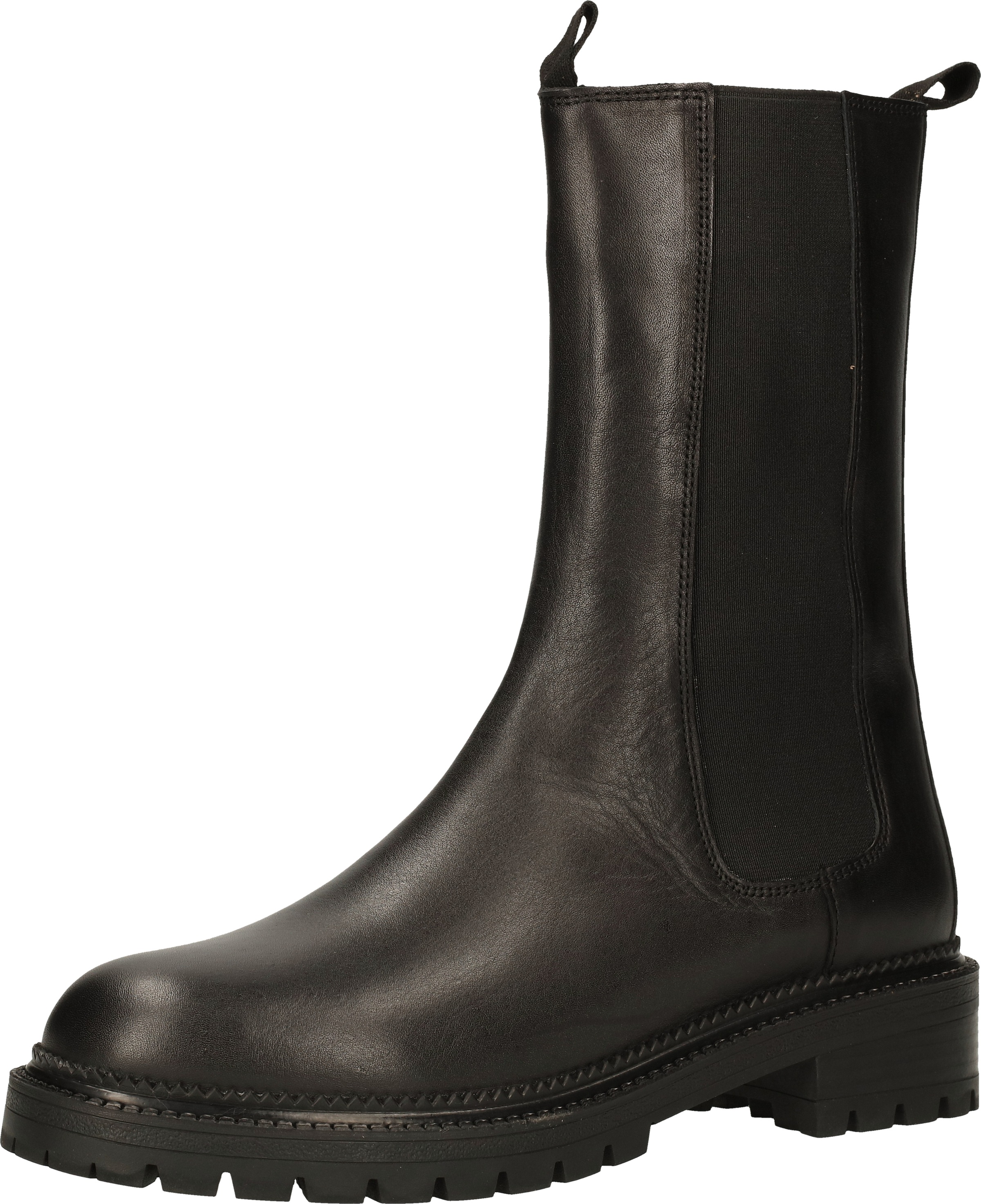 Stiefel Leder/Textil