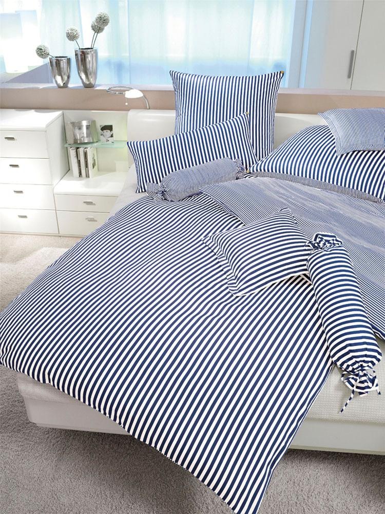 Janine Wendebettwäsche "modernclassic 3912, 100% Baumwolle" 3 Stk. mit Reiß günstig online kaufen