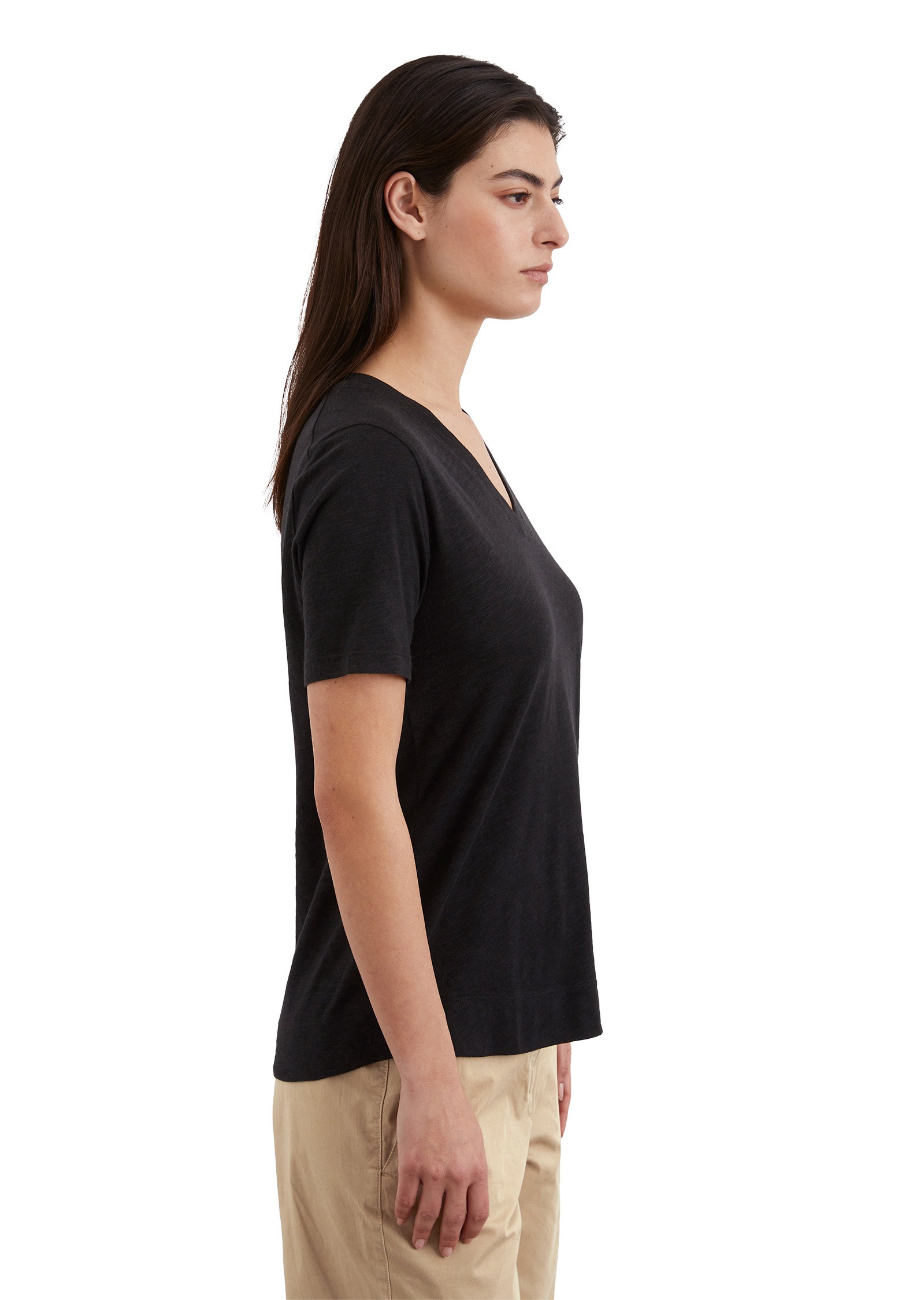 Marc O'Polo T-Shirt »aus Baumwolle-Viskose-Mix«