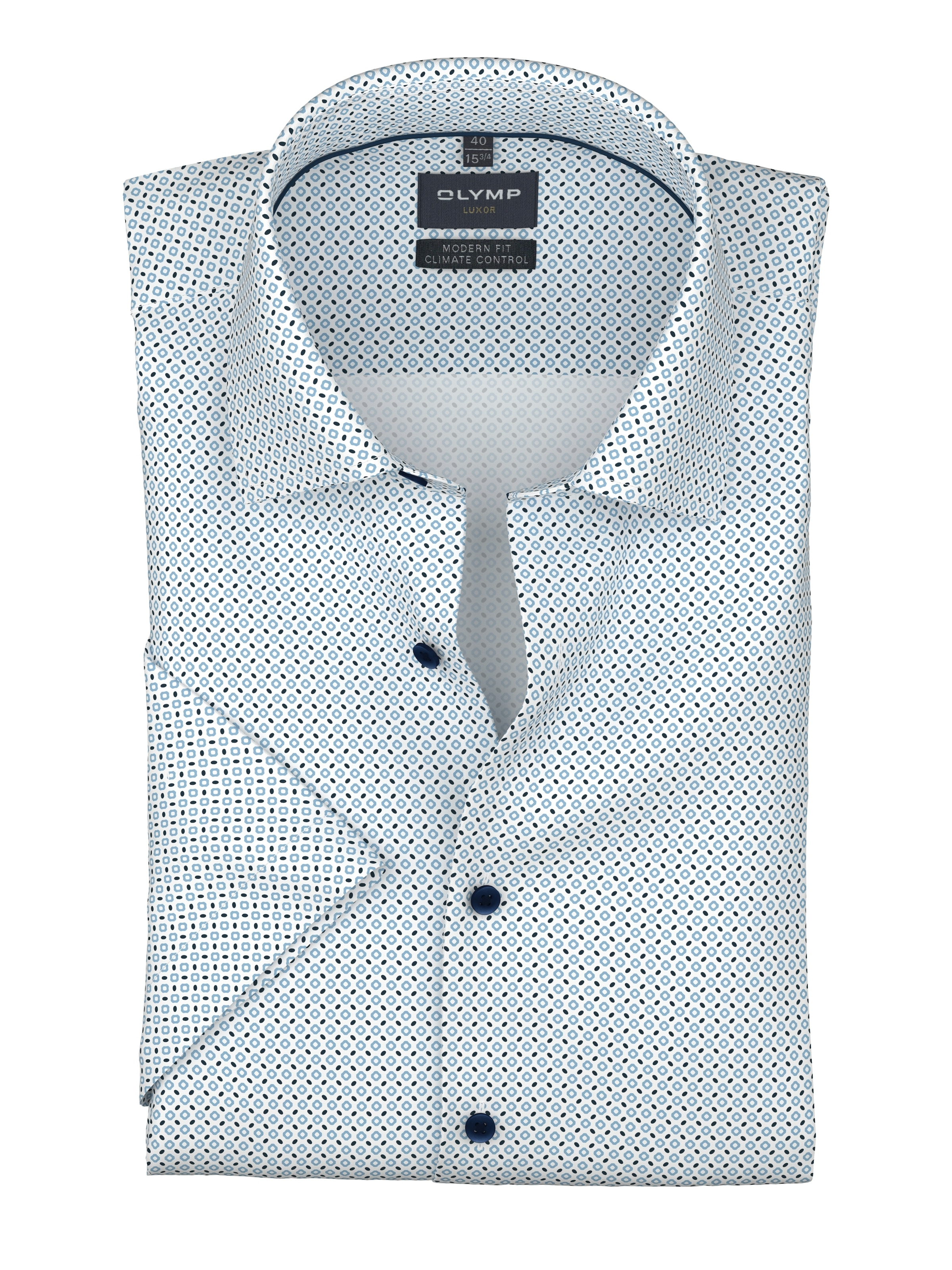 OLYMP Kurzarmhemd "Luxor 24/Seven" Businesshemd, Climate Control, modern fi günstig online kaufen