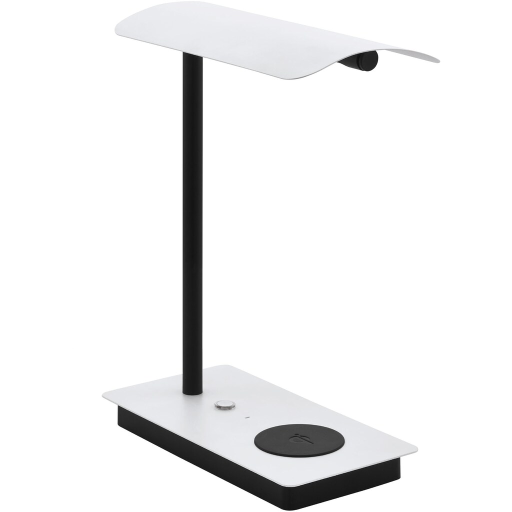 EGLO LED-Tischleuchte »ARENAZA« in weiß und schwarz aus Stahl, Kunststoff / inkl. LED fest integriert - 5,8 Watt