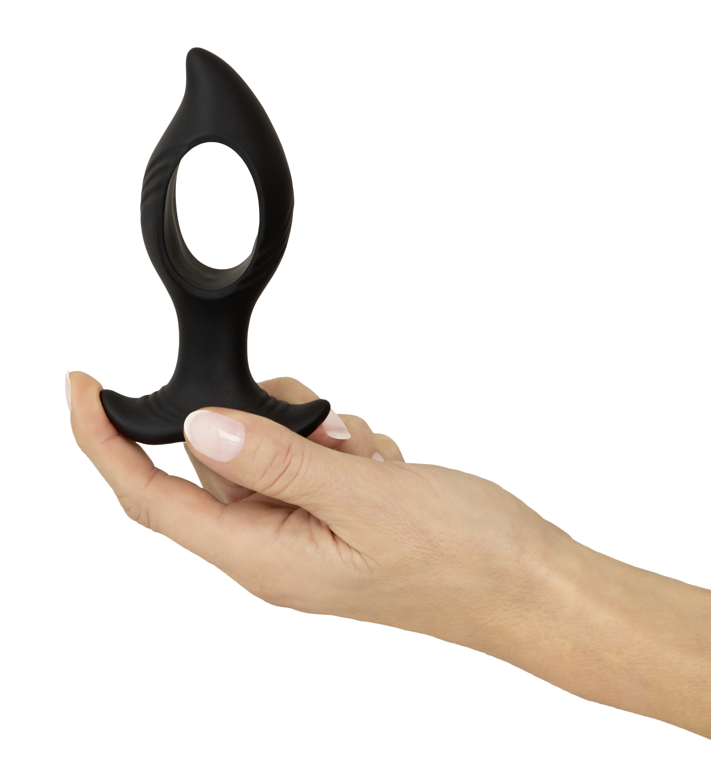 ANOS Anal-Stimulator »Analvibrator RC Butt Plug with a Hole« ()