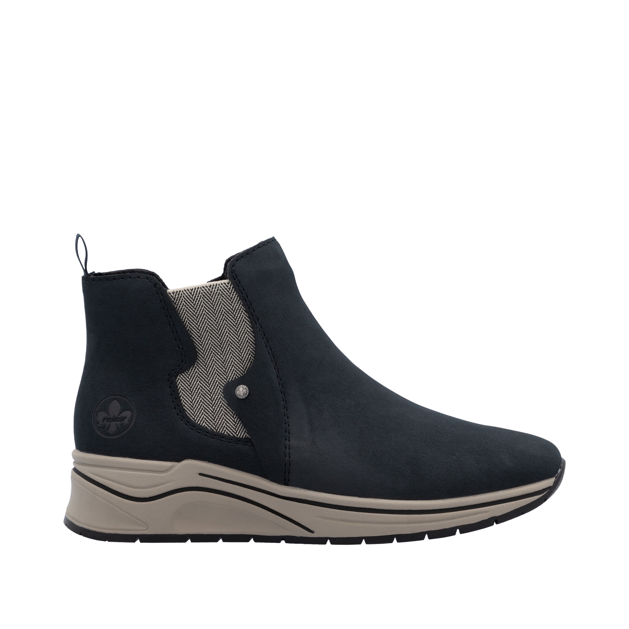 Rieker Chelseaboots, Boots, Stiefelette, High Top Sneaker, Keilboots mit Stretcheinsatz