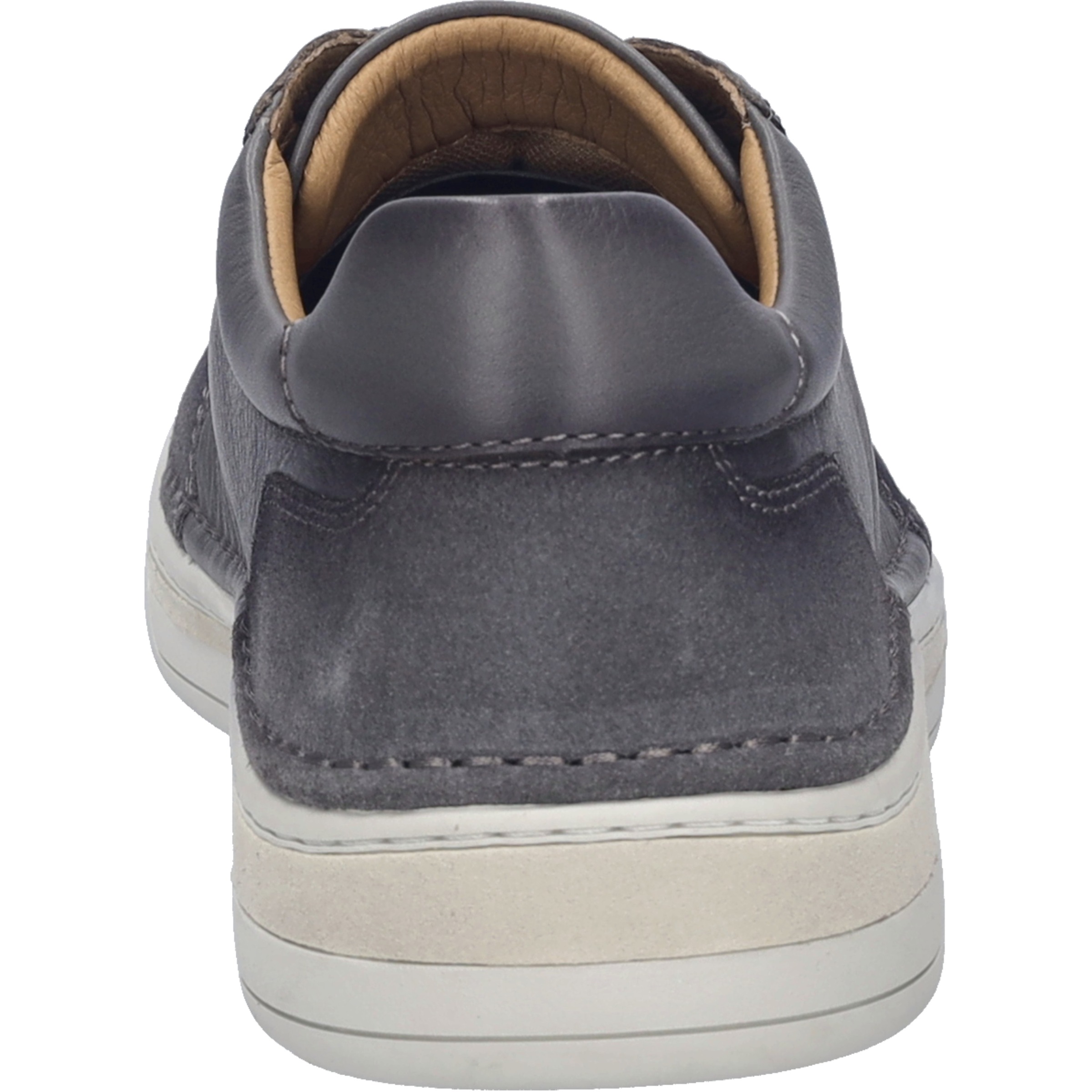 Schnürschuh JOSEF SEIBEL "Cleve 07, graphit", Herren, Gr. 43, grau (graphit), Obermaterial: 100% Rindsleder Leather cow., Schuhe Schnürschuh 3