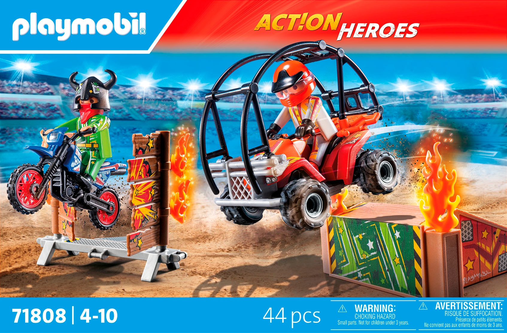 Playmobil® Konstruktions-Spielset »Stunt Show (71808), Playmobil Stunt Show«, (44 St.), Made in...