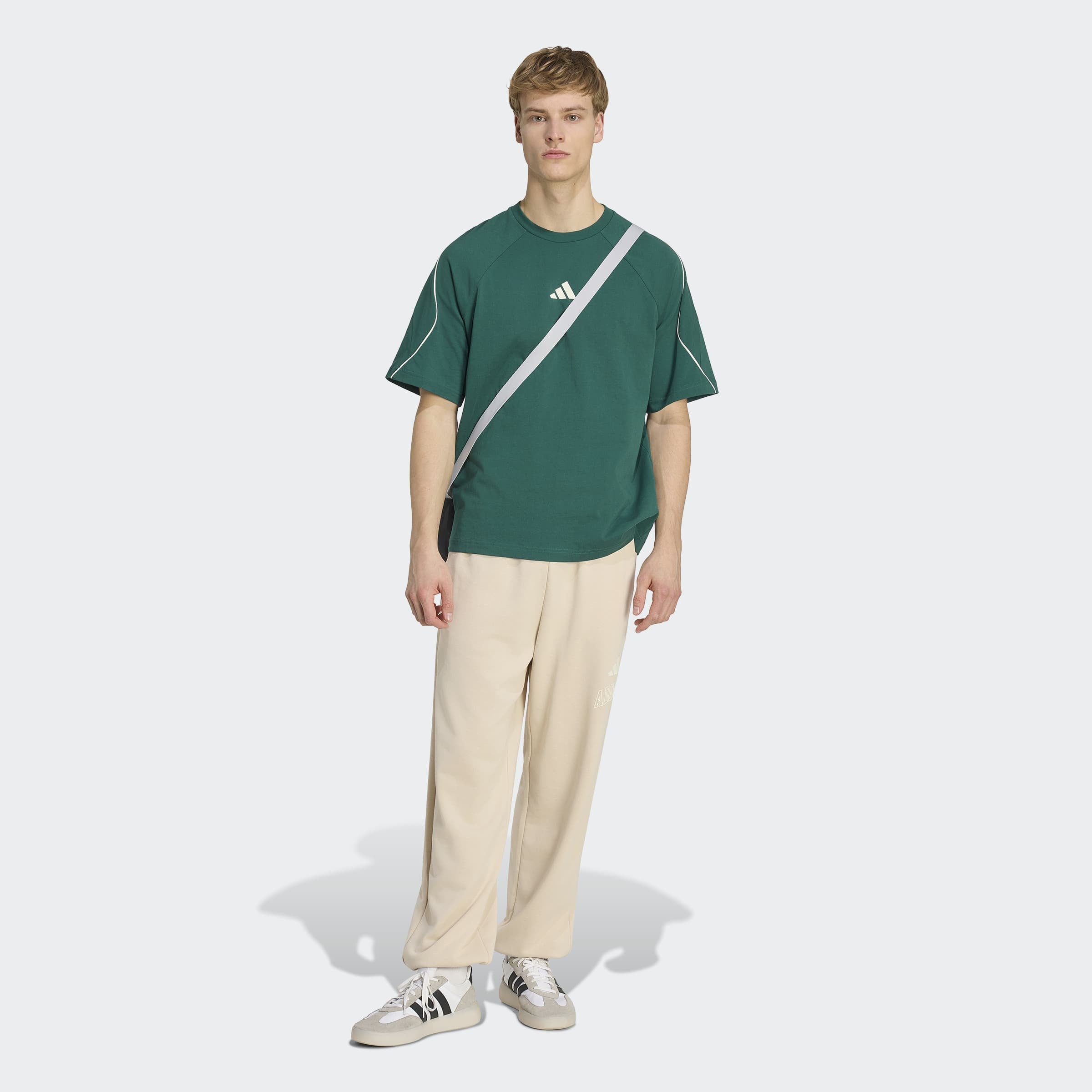 adidas Sportswear Sporthose »SEASONAL ESSENTIALS COLLEGIATE, FRENCH TERRY, BÜNDCHEN«  mit normal-weiter Passform, ohne Verschluss, für Erwachsene