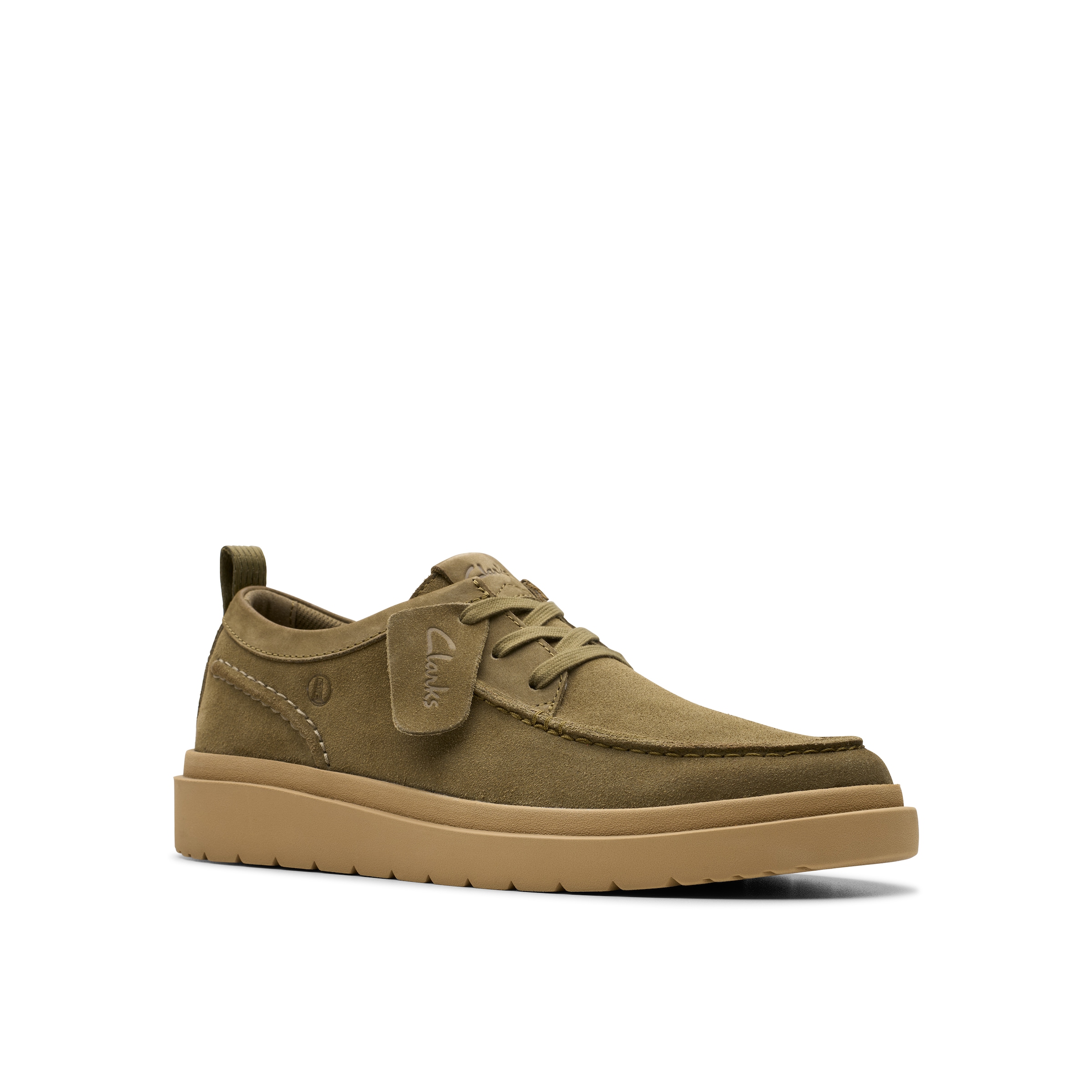Clarks Schnürschuh »Polden Moc«, Schnürschuh, Business Schuh, Mokassin im Casual Look