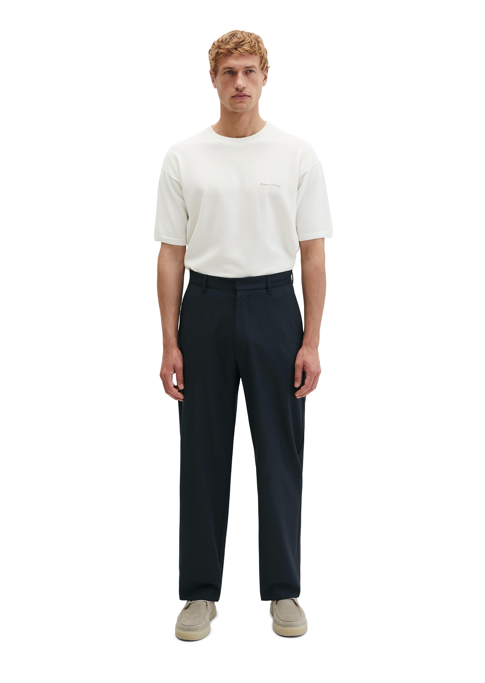 Marc O'Polo Chinohose »aus leichtem Technical Wool Blend«