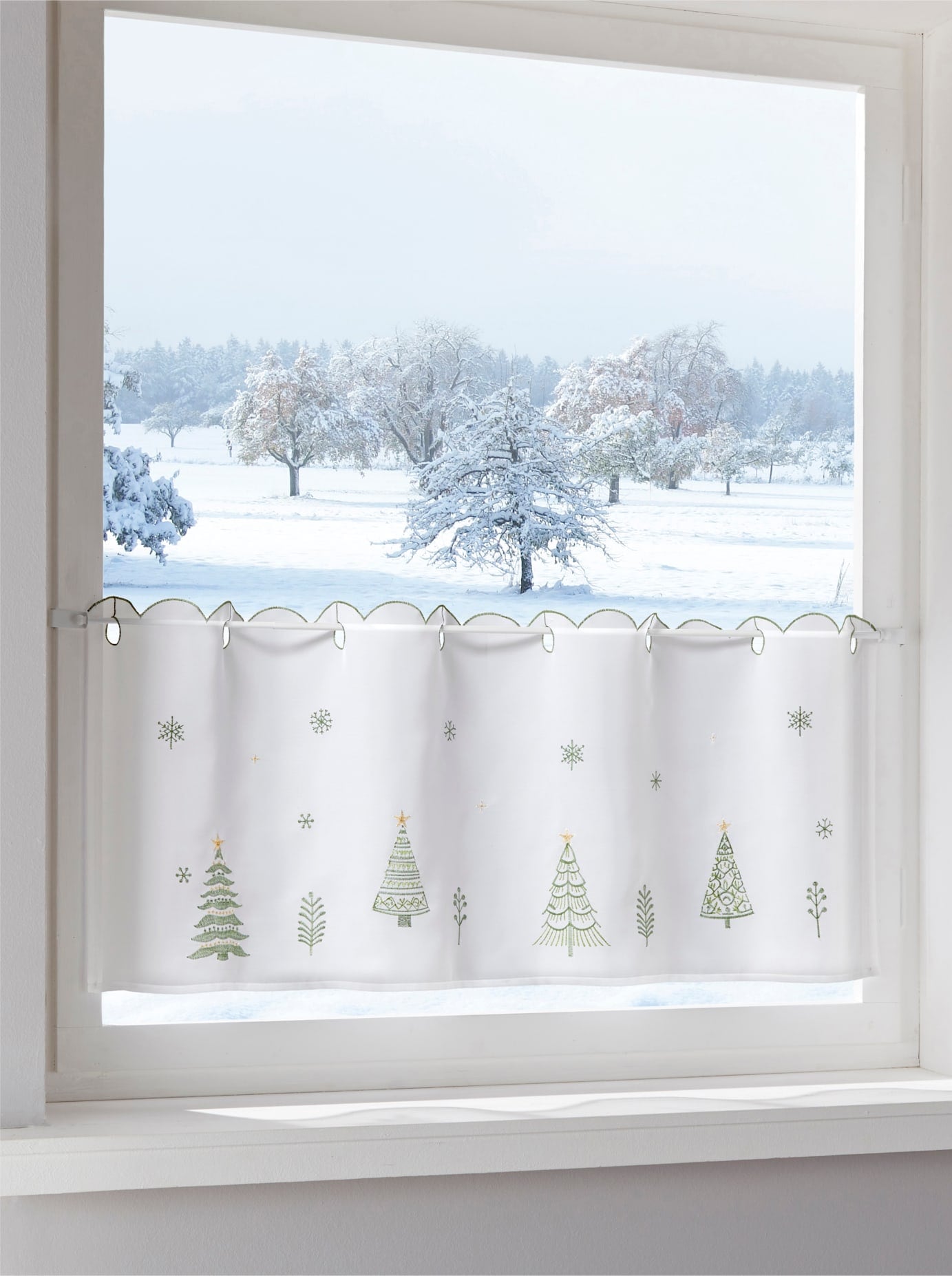 heine home Querbehang Stangendurchzug 1 Stk. tlg. günstig online kaufen