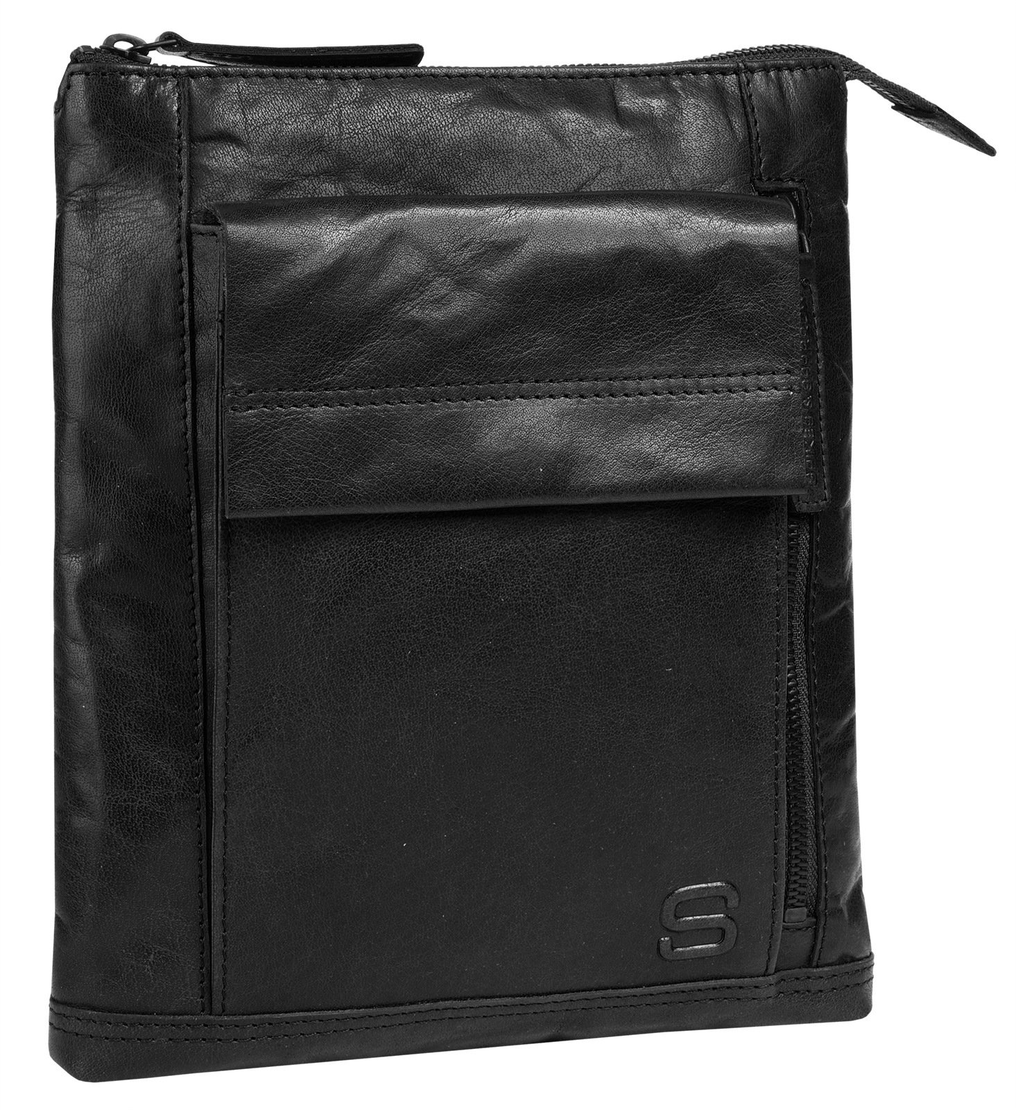 Spikes & Sparrow Umhängetasche echt Leder günstig online kaufen