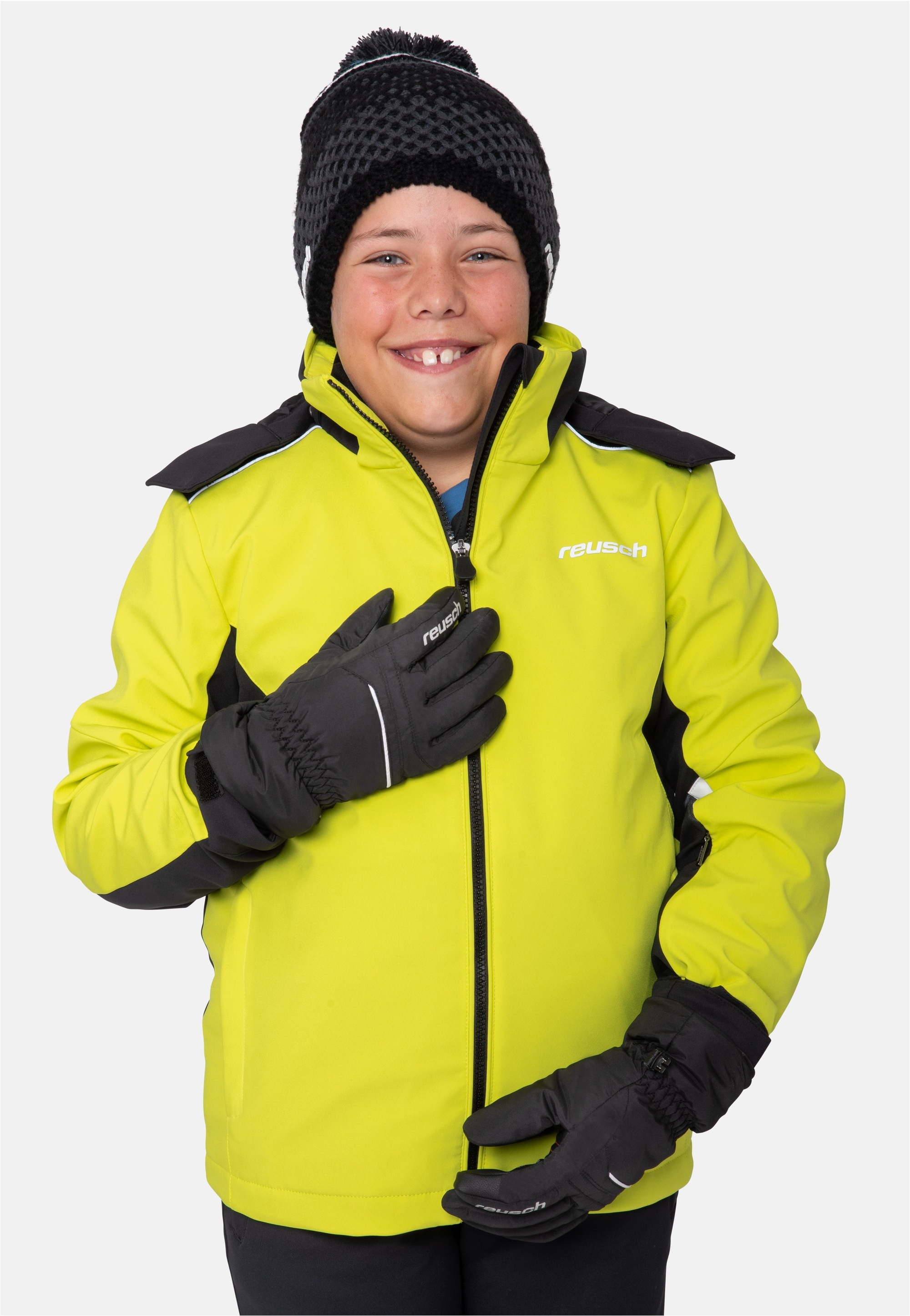 Reusch Skihandschuhe »All Finger Touch Junior«, mit praktischer TOUCH-TECH™-Funktion