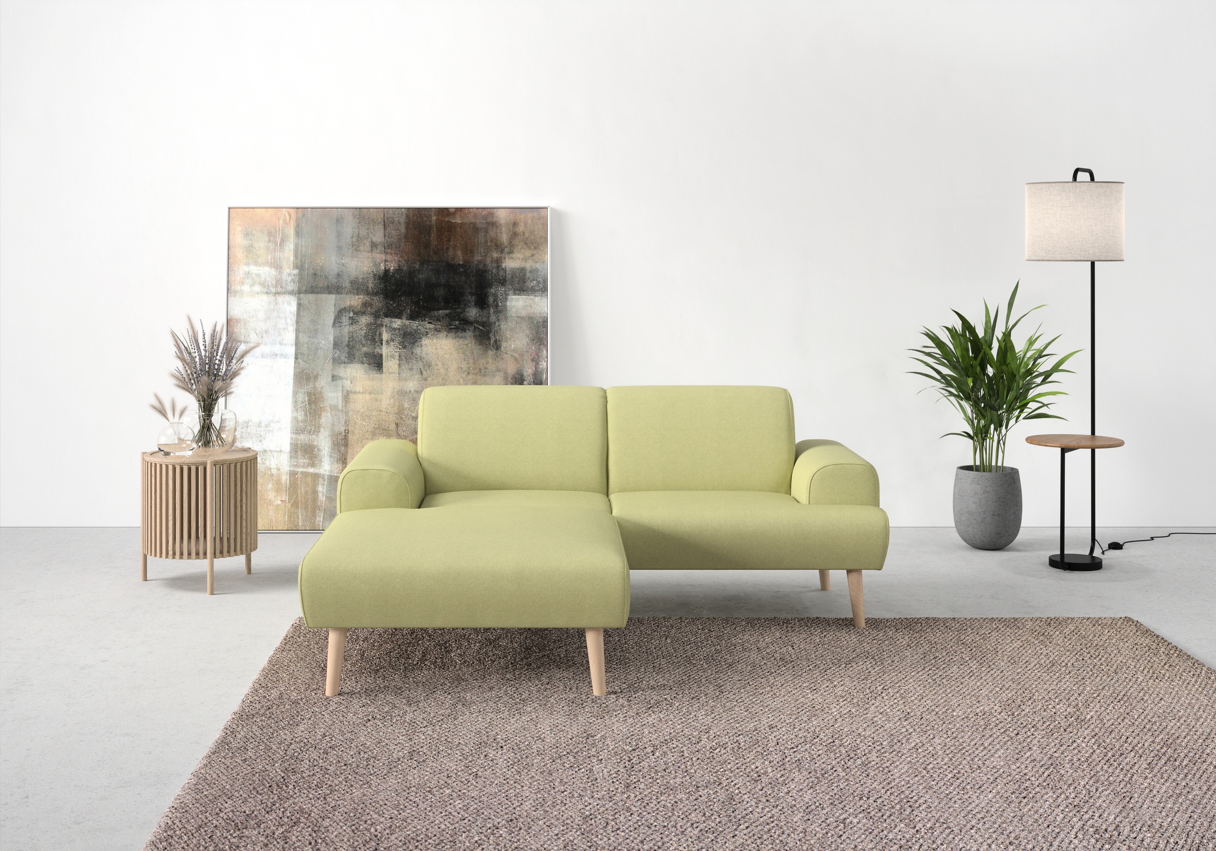 andas Ecksofa "Swift Scandic Design, komfortabler Federkern, Breite 192cm, günstig online kaufen