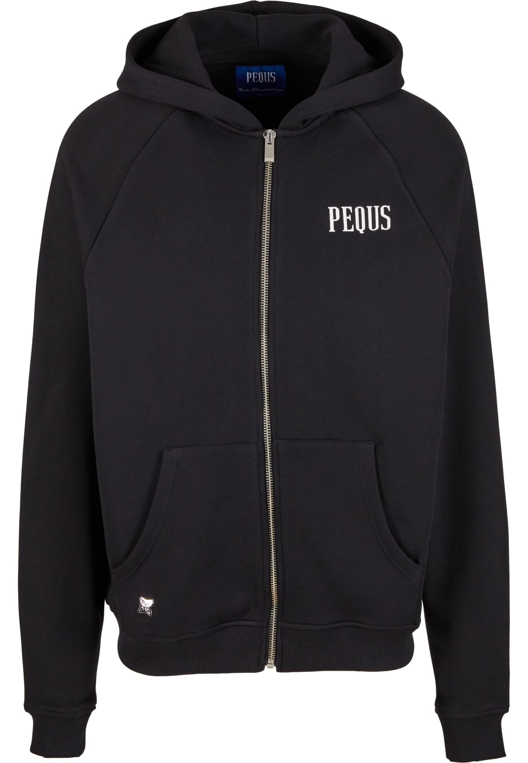 PEQUS Sweatjacke "PEQUS PQS-ZH-100-001 Back Logo" günstig online kaufen