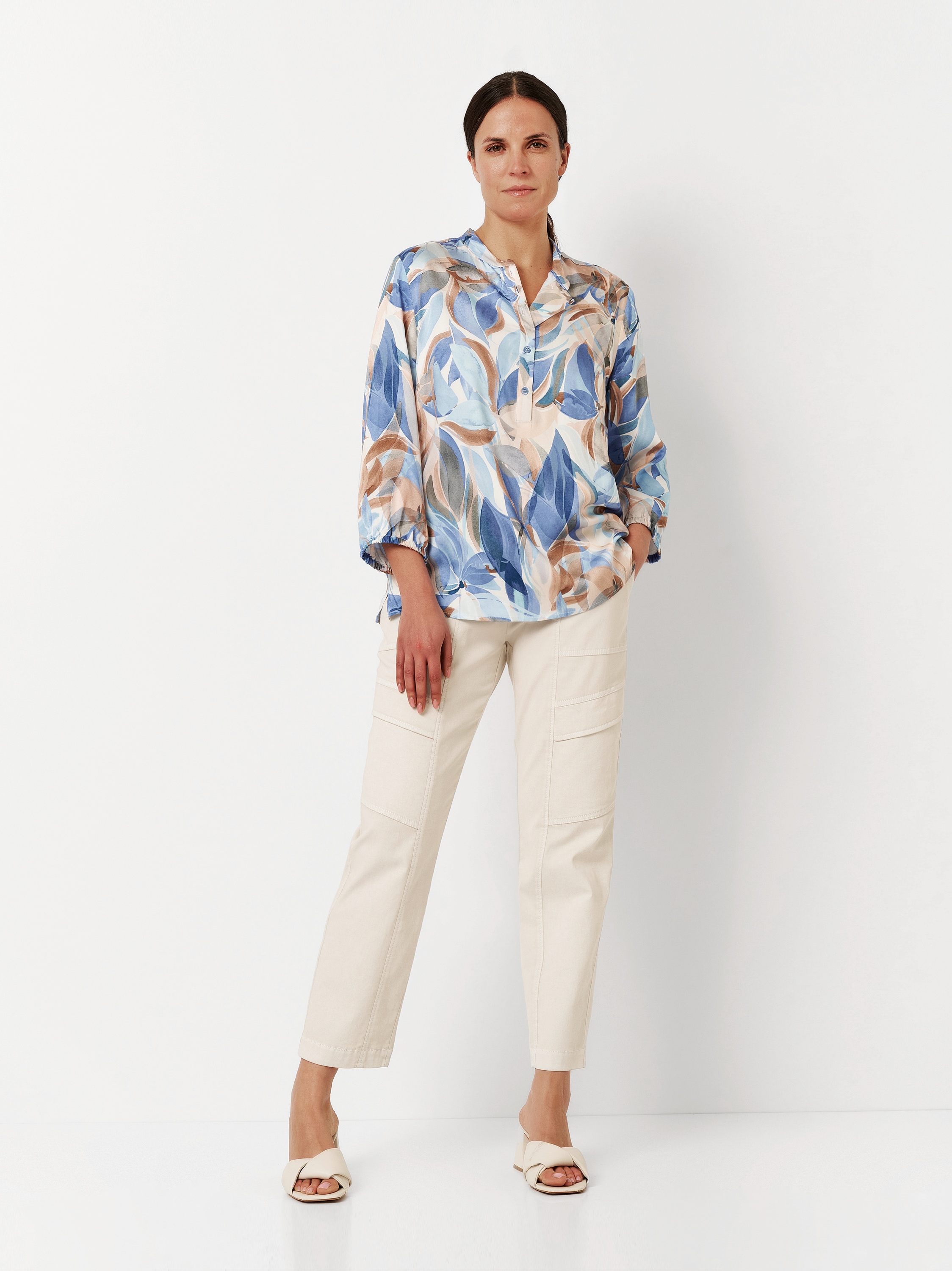 TONI Druckbluse »Alisa«, mit floralem Muster, 3/4 Arm