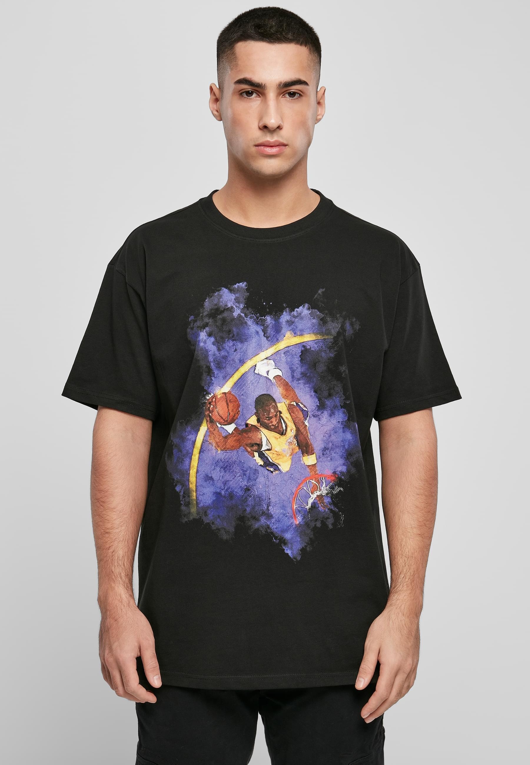 MisterTee T-Shirt »MisterTee Unisex Basketball Clouds 2.0 Oversize Tee«, (1 tlg.)