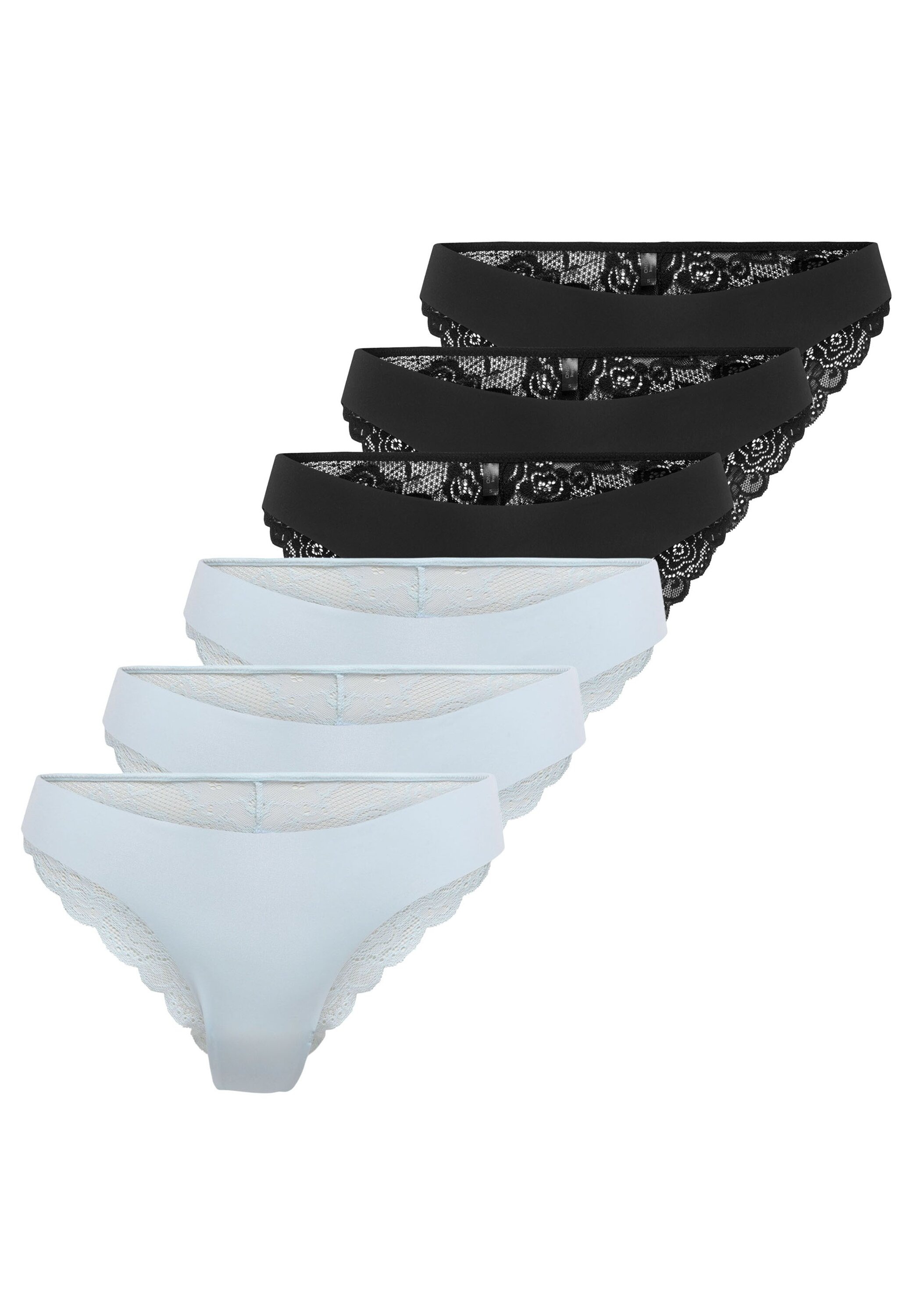 Only Slip "Slip Onlchloe Lace Brazil 6P 6er Pack"