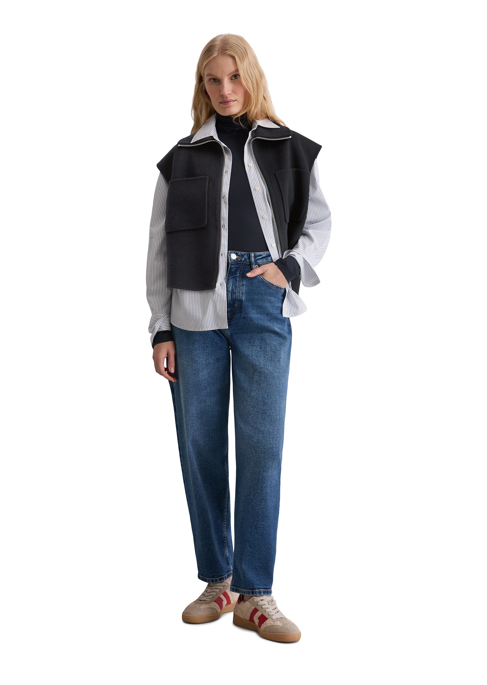 Marc O'Polo Steppweste »aus edlem Woll-Doubleface«