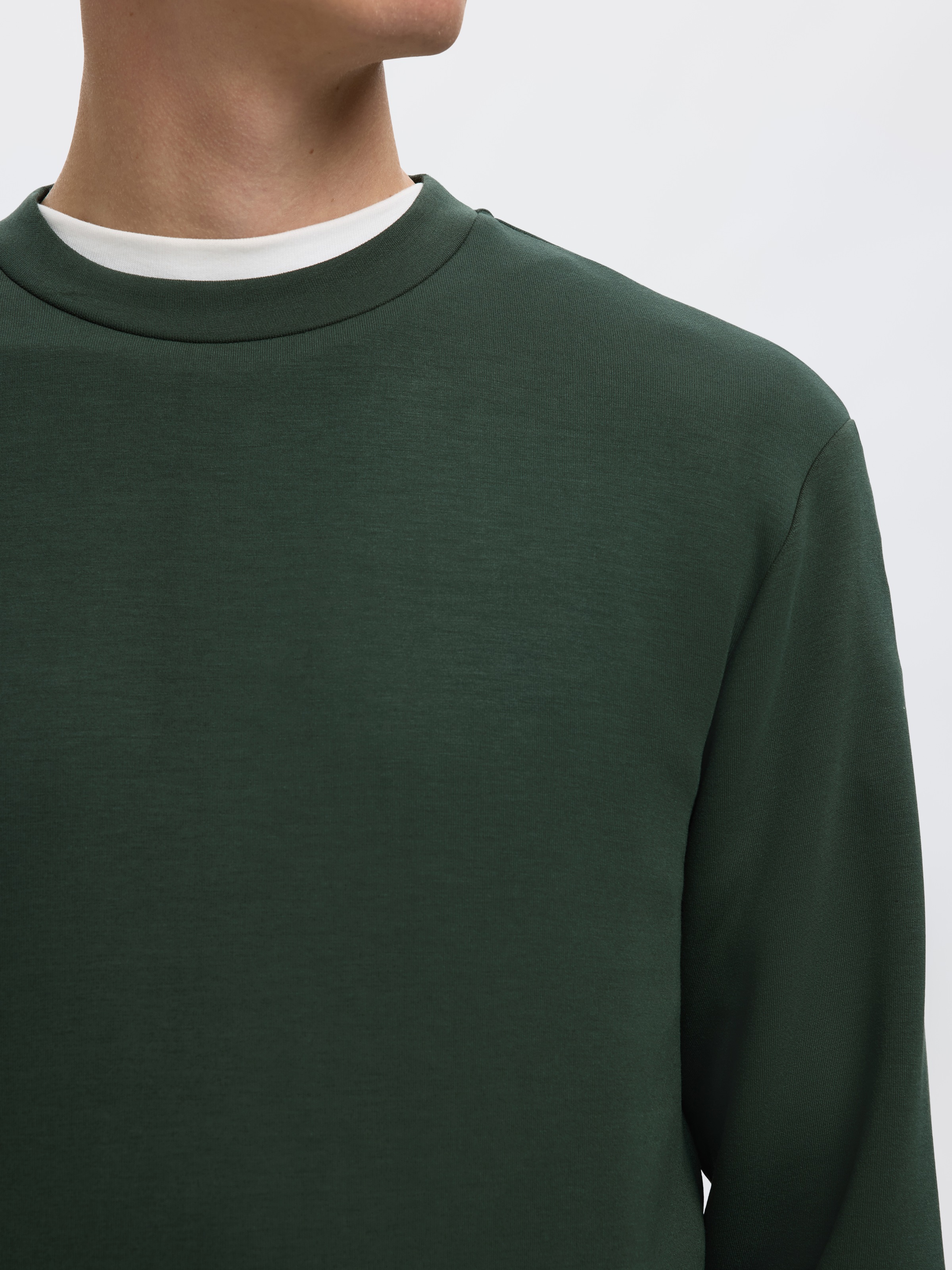 SELECTED Sweatshirt "SLHEMANUEL SOFT CREW NECK SWEAT NOOS" günstig online kaufen