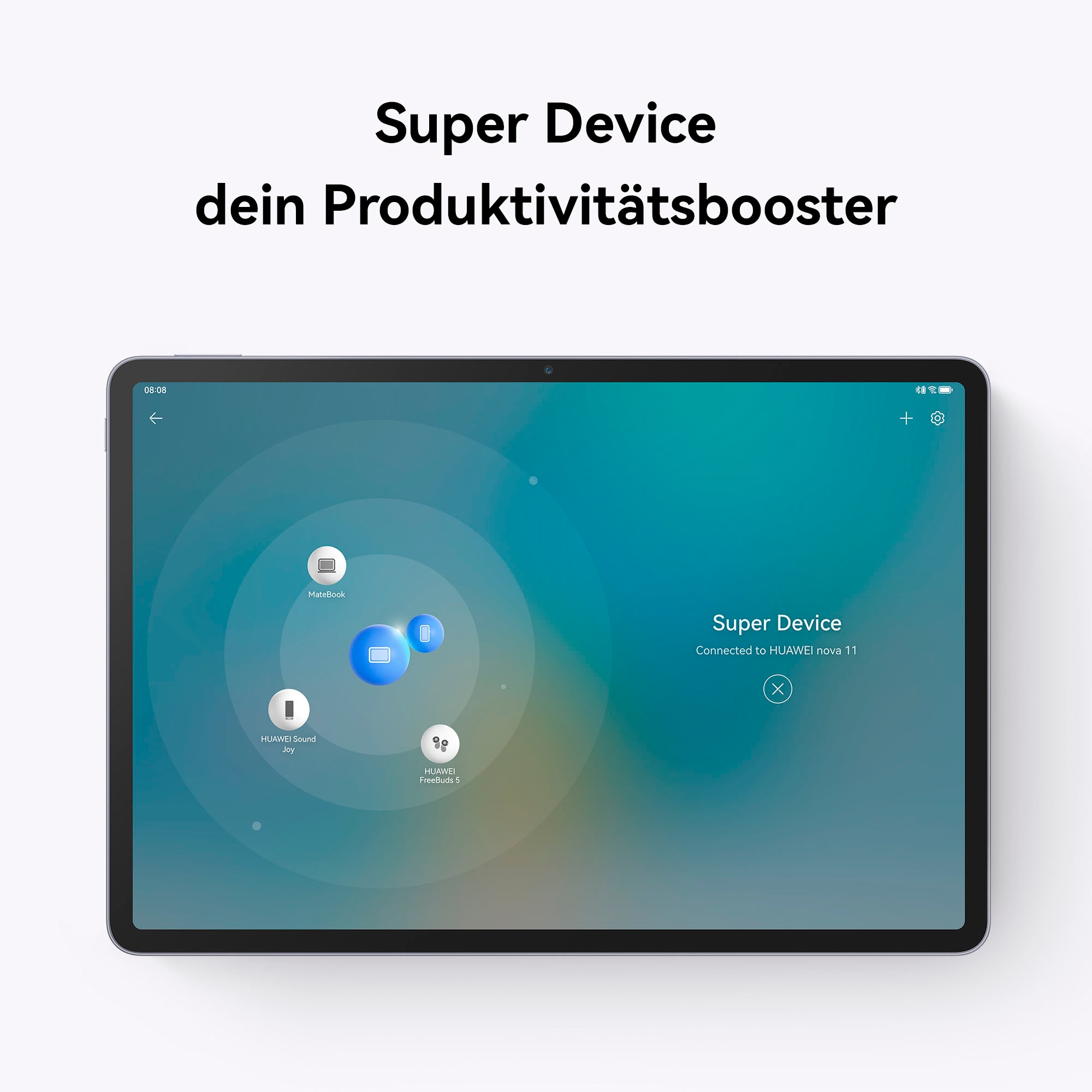Huawei Tablet »MatePad 11.5 Zoll 6 GB + 128 GB WiFi«, (29,2 cm / 11,5 Zoll), HarmonyOS, Bundle mit M-Pen lite)
