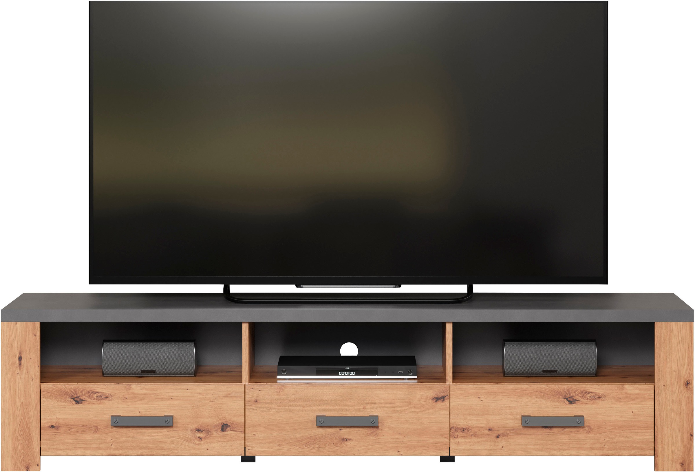 Home affaire TV-Board "Ambres", (1 St.), TV-Board, 3 Schubkasten, 3 Fächer, günstig online kaufen