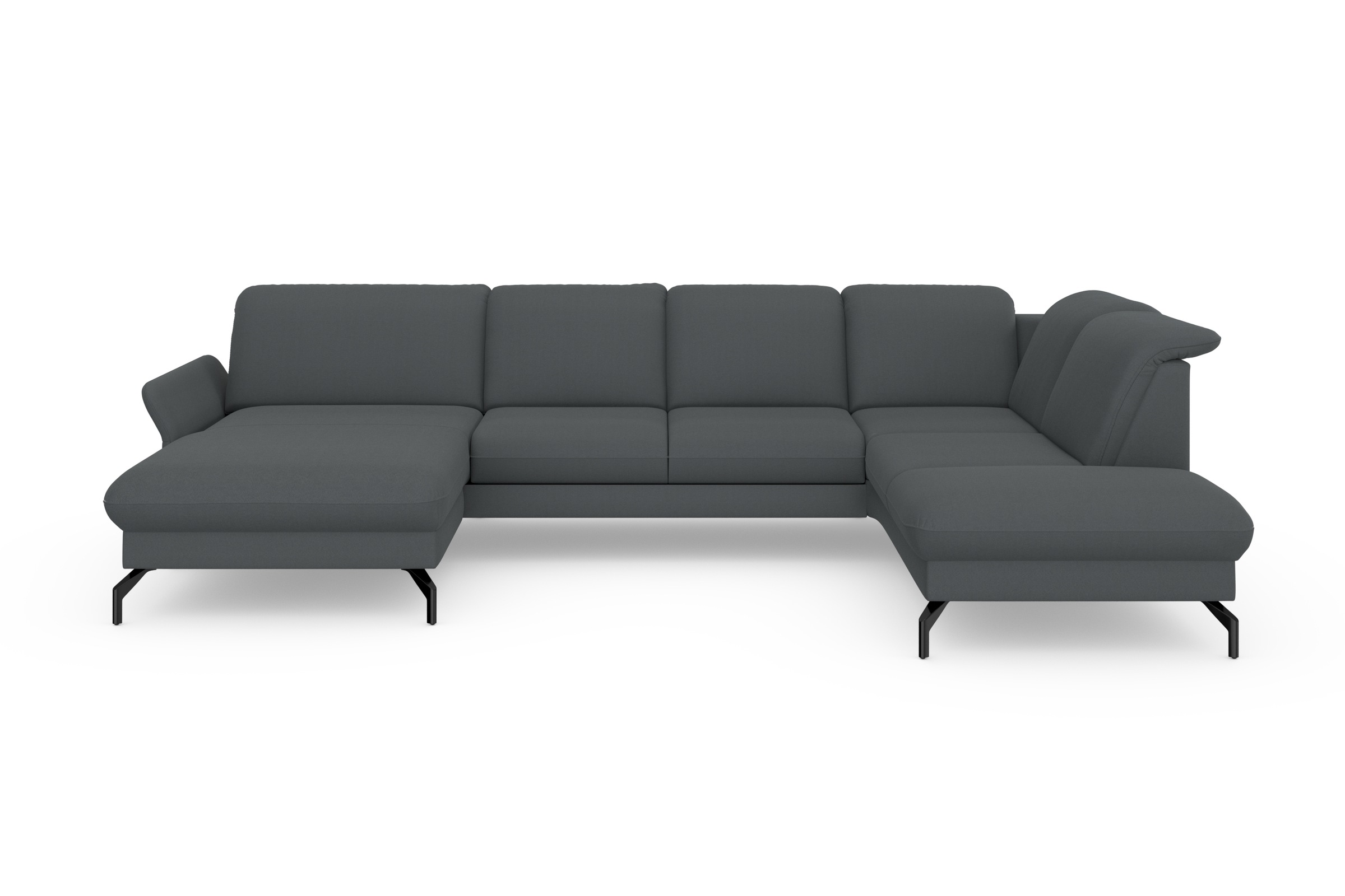 sit&more Wohnlandschaft "Fashion U-Form", wahlweise mit Kopfteilverstellung günstig online kaufen