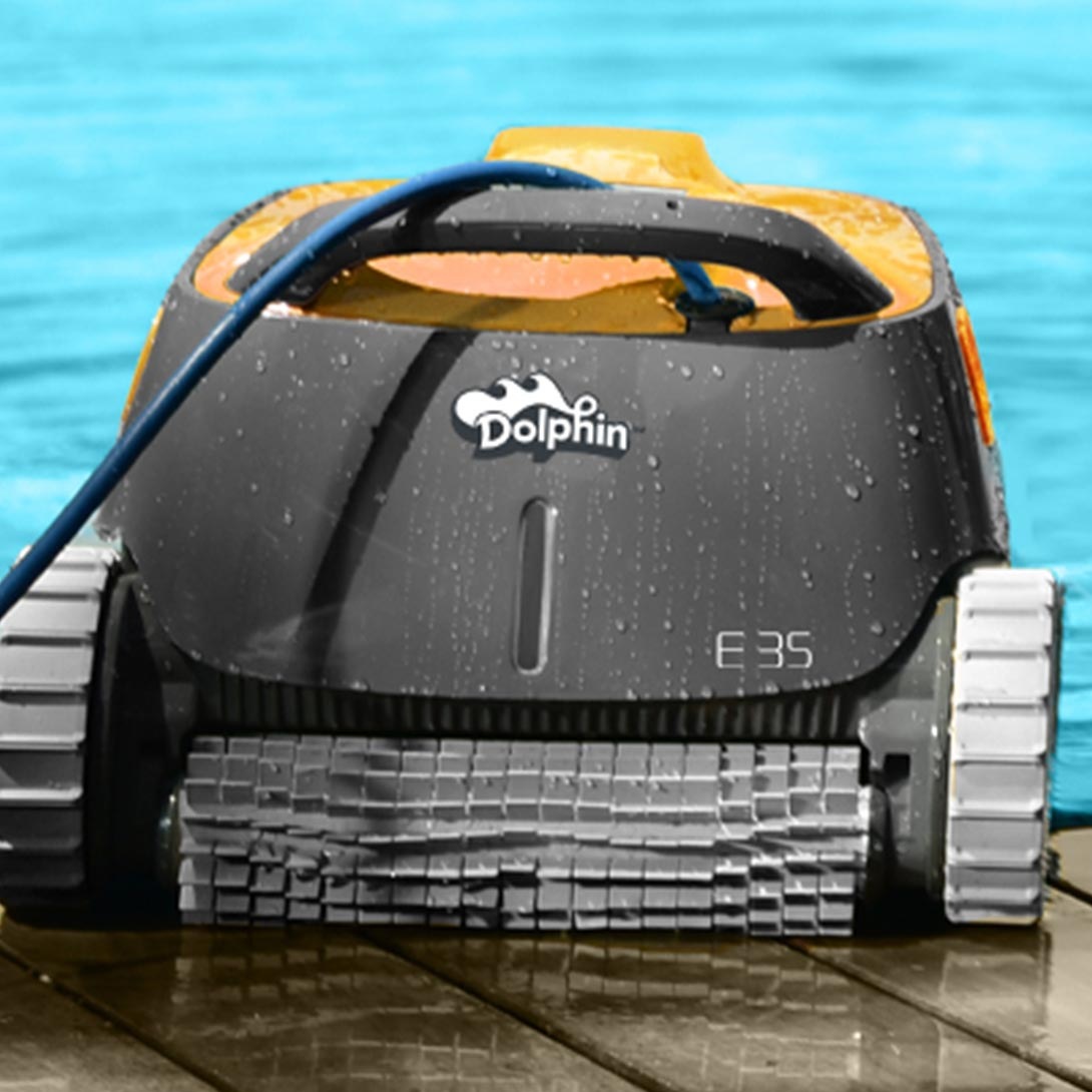 maytronics Poolroboter »Dolphin E35«, (Set), für Boden-/ Wand-/ Wasserlinienreinigung