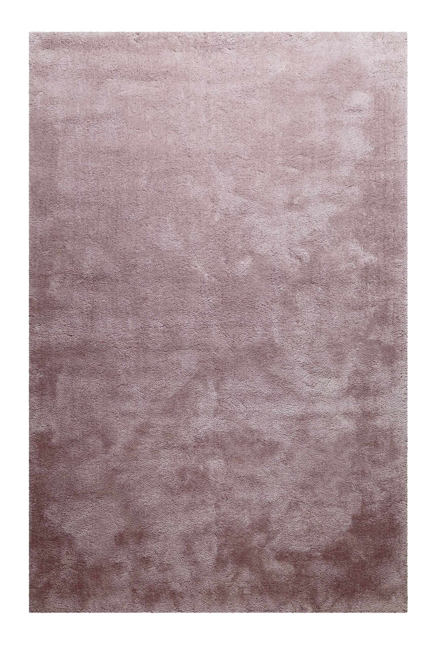 Homie Living Teppich "Pisa" rund 25 mm Höhe Hochflor, Microfaser, uni, weich, Shaggy, Wohnzimmer, Schlafzimmer