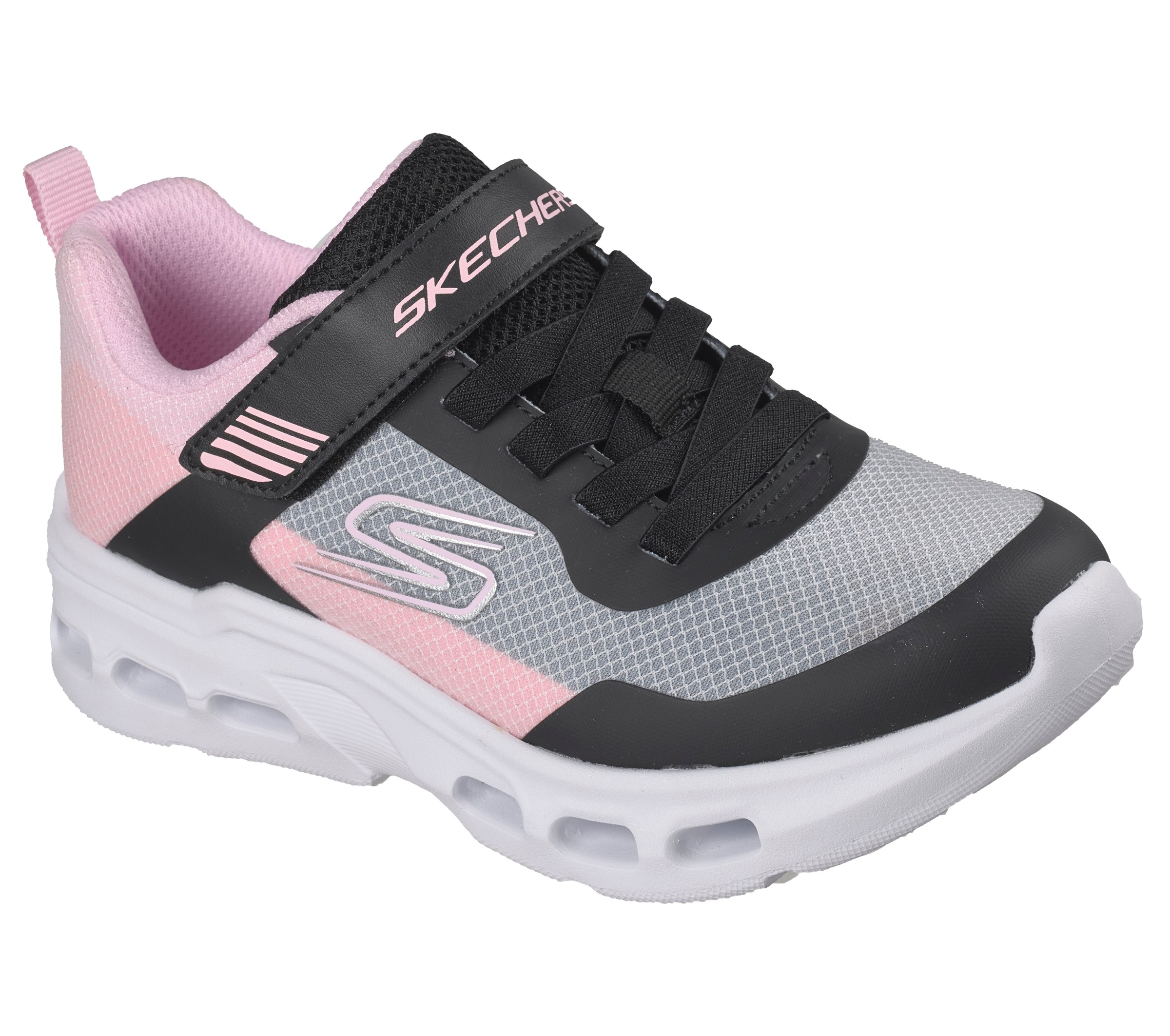Skechers Glide-Step Aero Sneaker Black/Multi Size 28 3