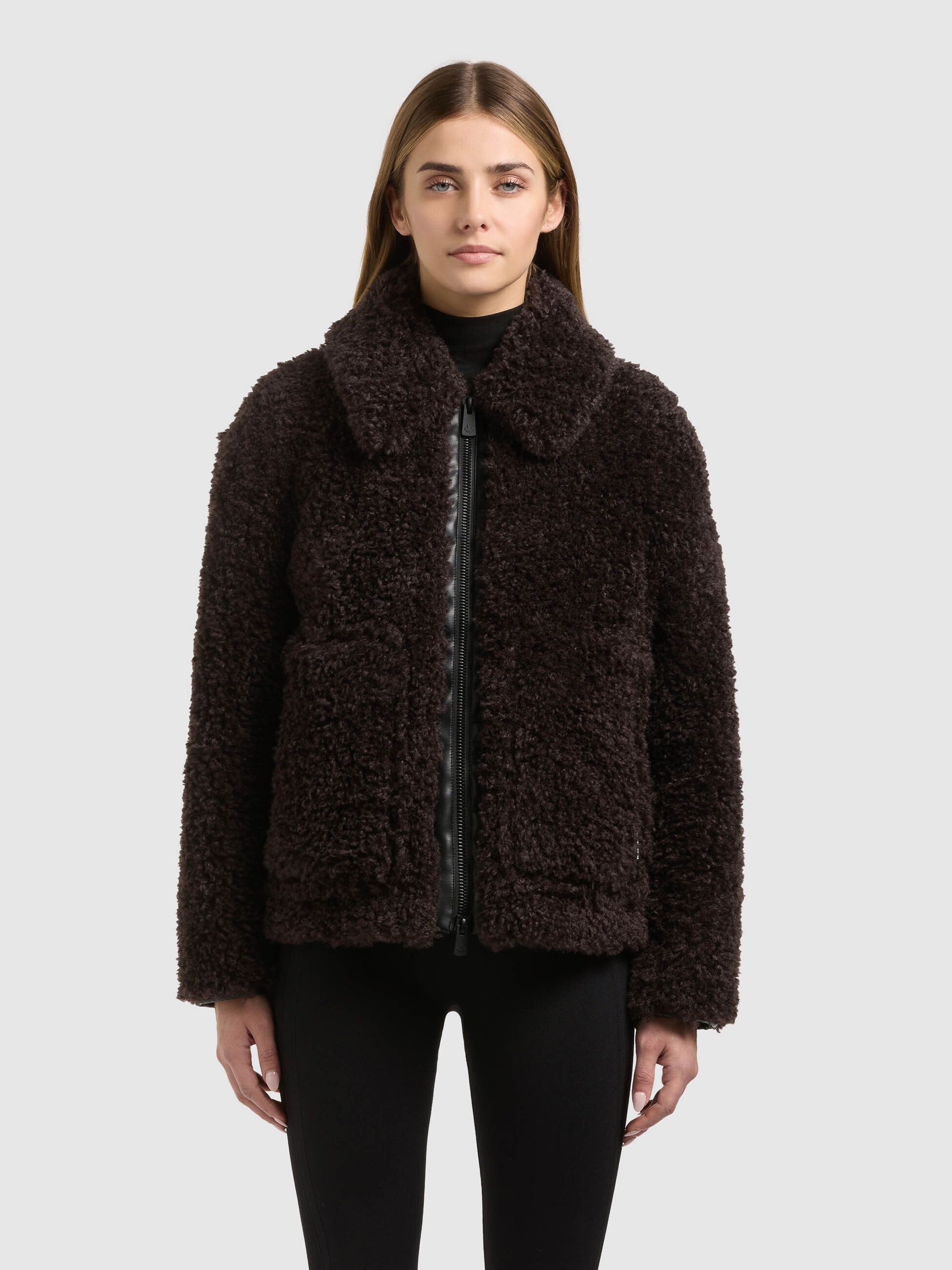 khujo Winterjacke »ELOWYN« ohne Kapuze