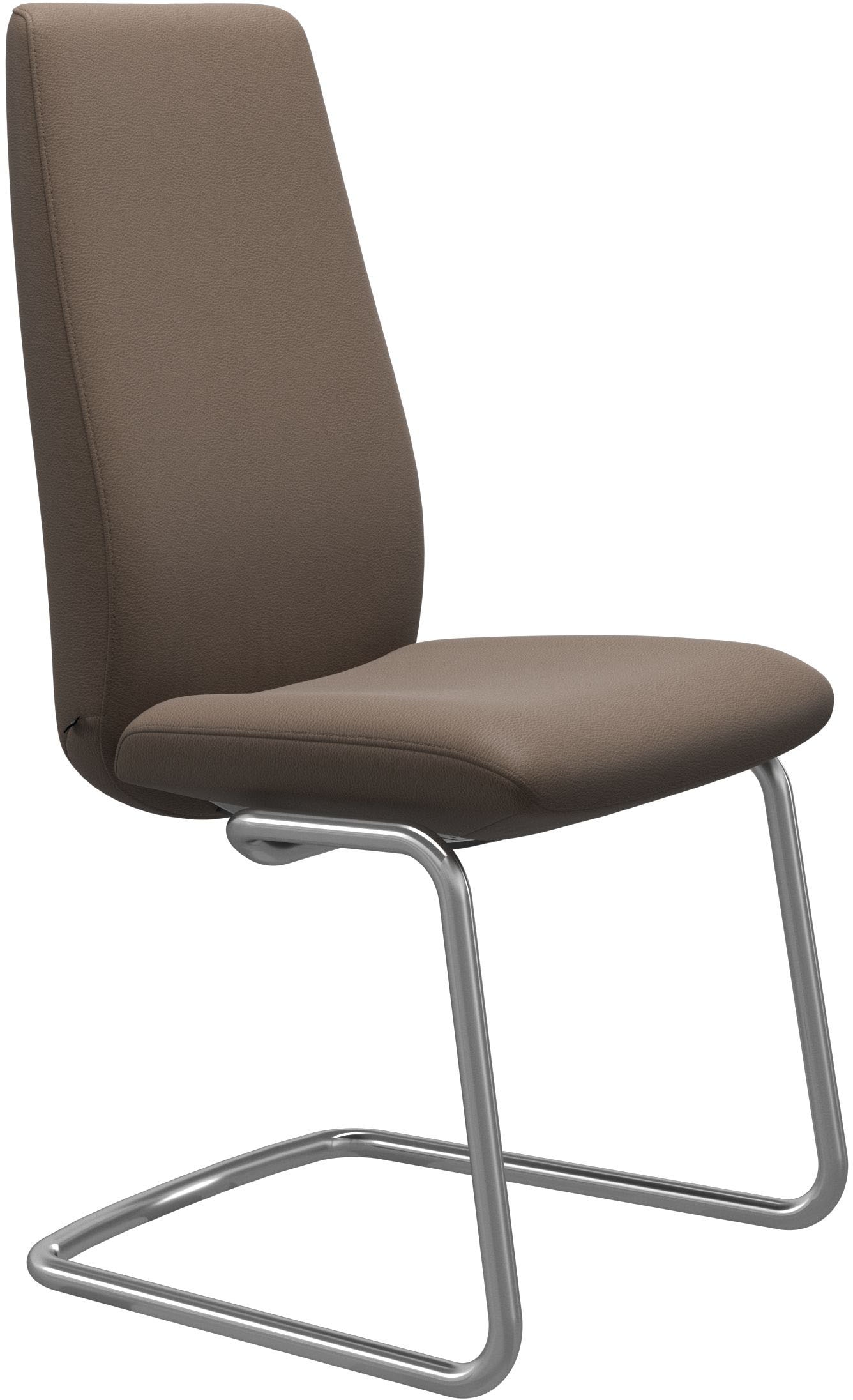 Stressless Polsterstuhl "Laurel", Leder BATICK, High Back, Größe L, mit Beinen aus Stahl in Chrom glänzend