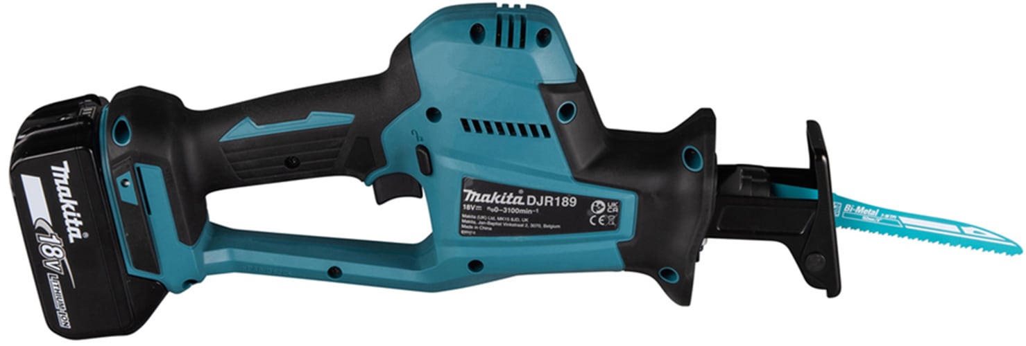 Makita Akku-Reciprosäge »DJR189Z«, LXT 18V • 0-3.100 min-1, ohne Akku und Ladegerät