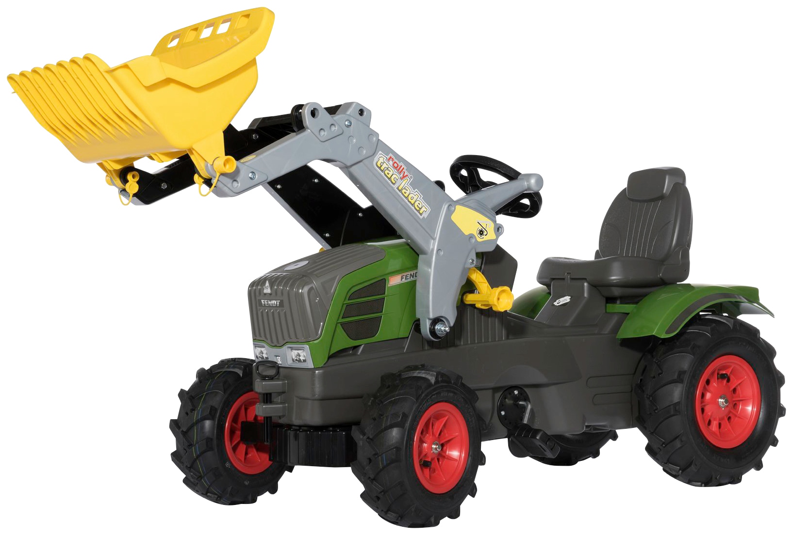 Rolly Toys Tretfahrzeug »Fendt 211 Vario«, Kindertraktor mit Lader und Luftbereifung