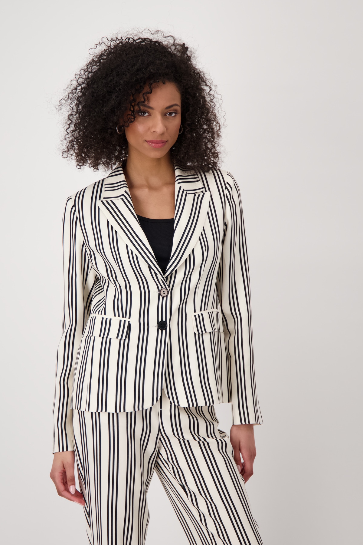 Monari Kurzblazer mit Streifen günstig online kaufen