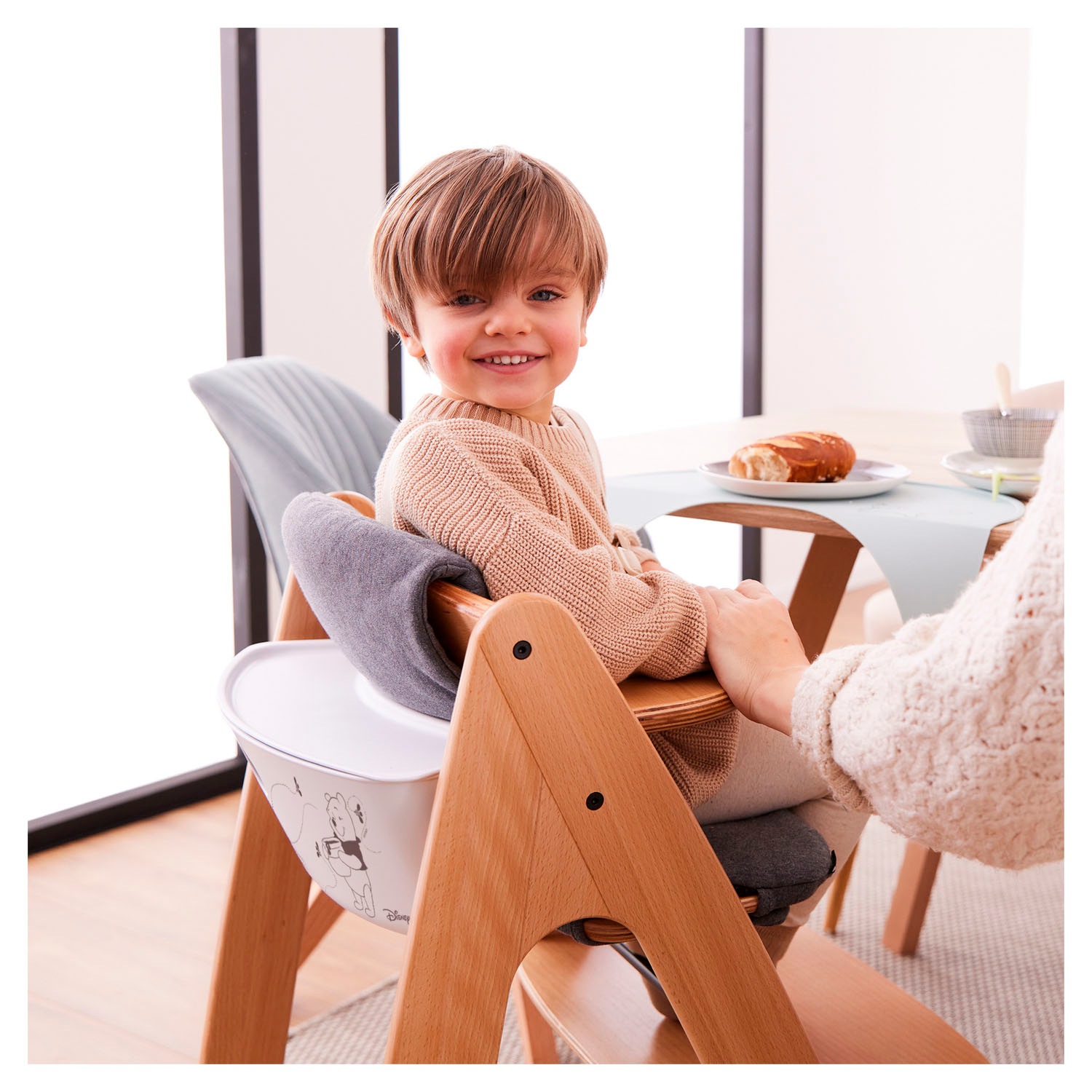 Hauck Aufbewahrungsbox »Highchair Box S, Disney Pooh White«, für Hochstühle