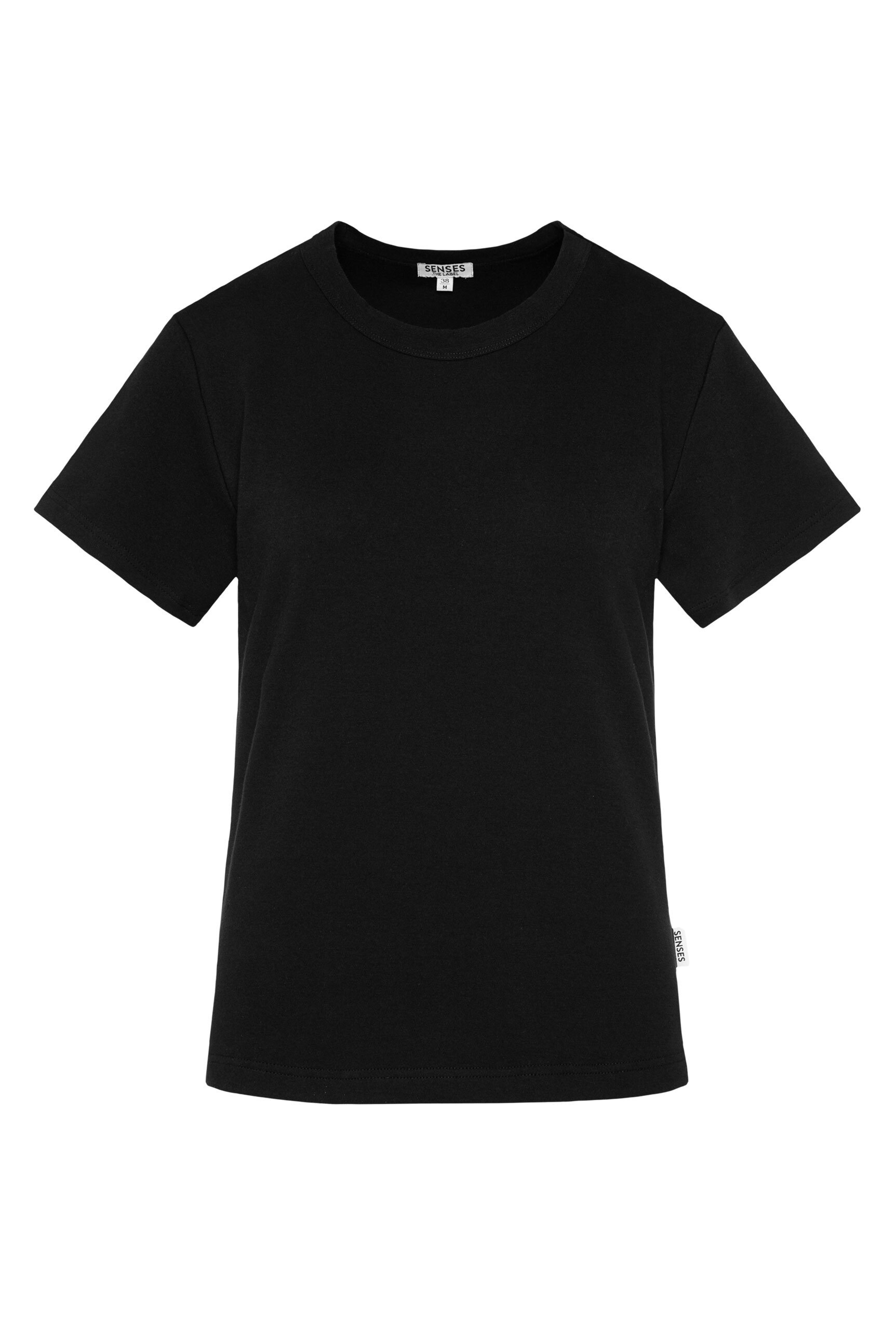 SENSES.THE LABEL Rundhalsshirt, aus Baumwolle