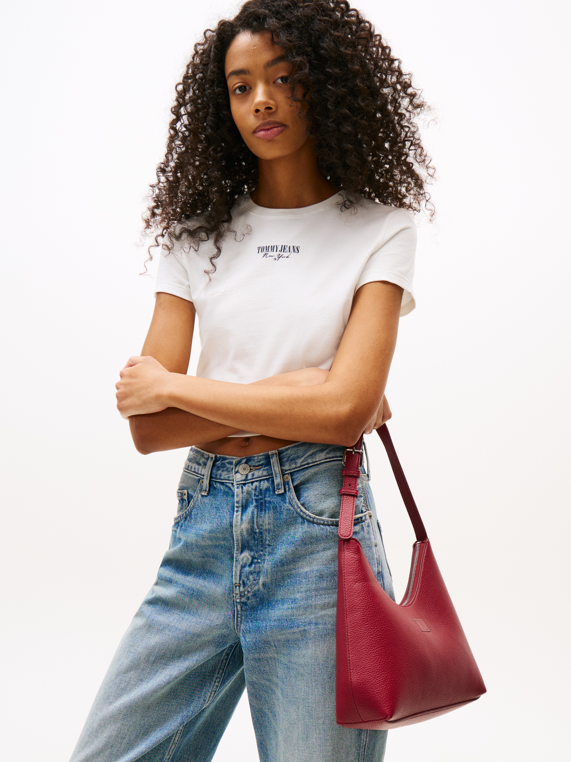 Tommy Jeans Schultertasche "TJW MUST SHOULDER BAG", Damen Umhängetasche, Ab günstig online kaufen