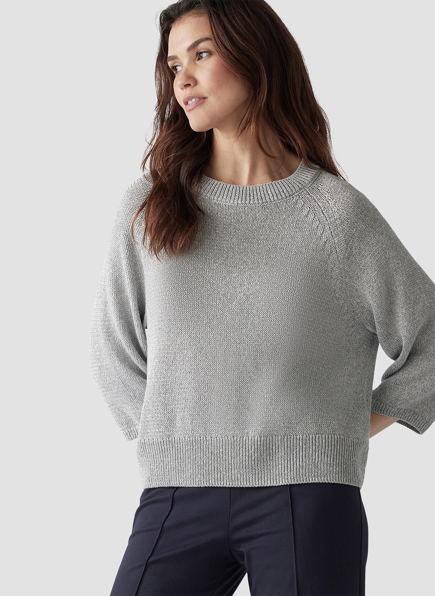 LeComte Strickpullover »LeComte Strickpullover mit 3/4-Ärmeln«